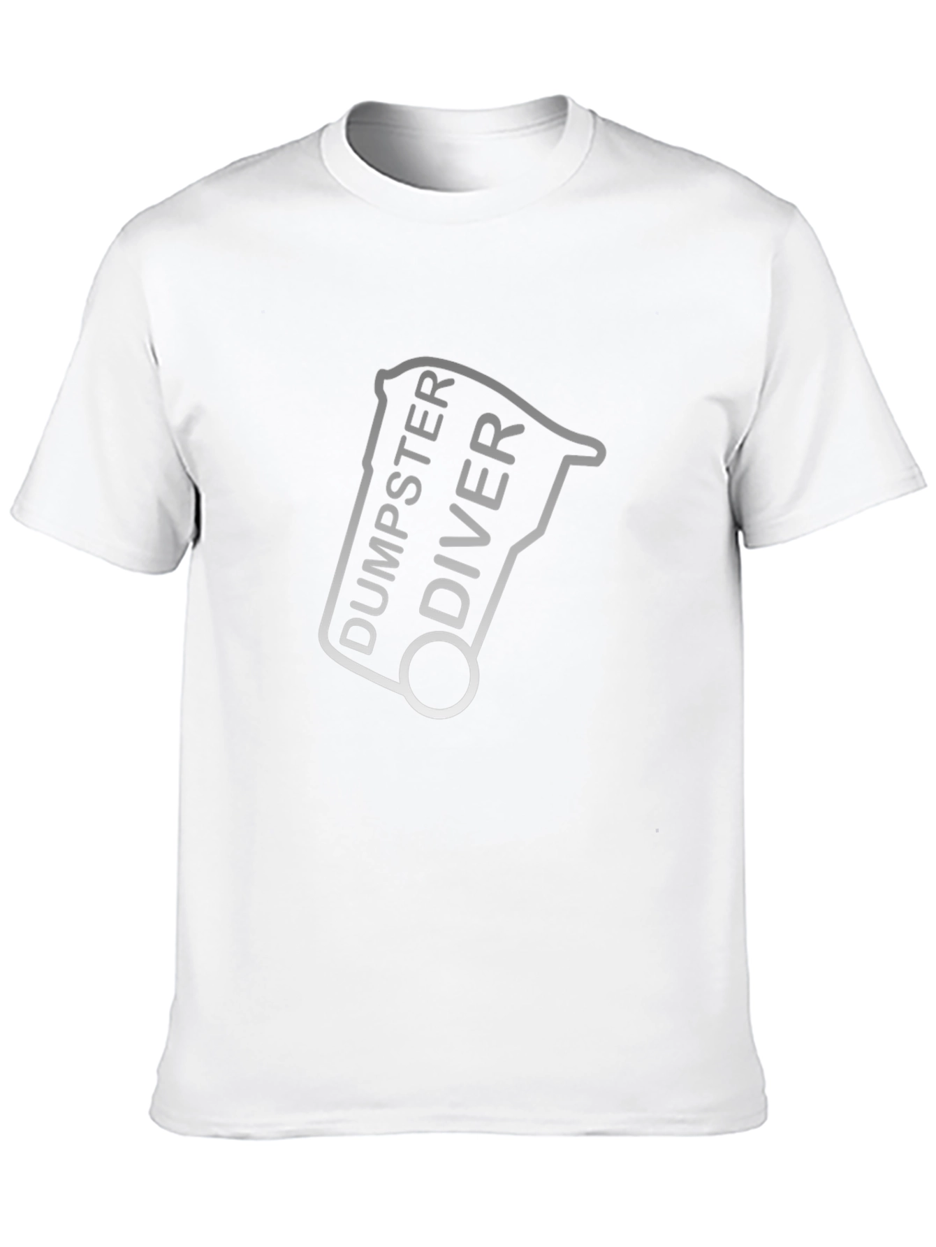 Dumpster Diver Graphic Tee - Novelty Humor T-Shirt