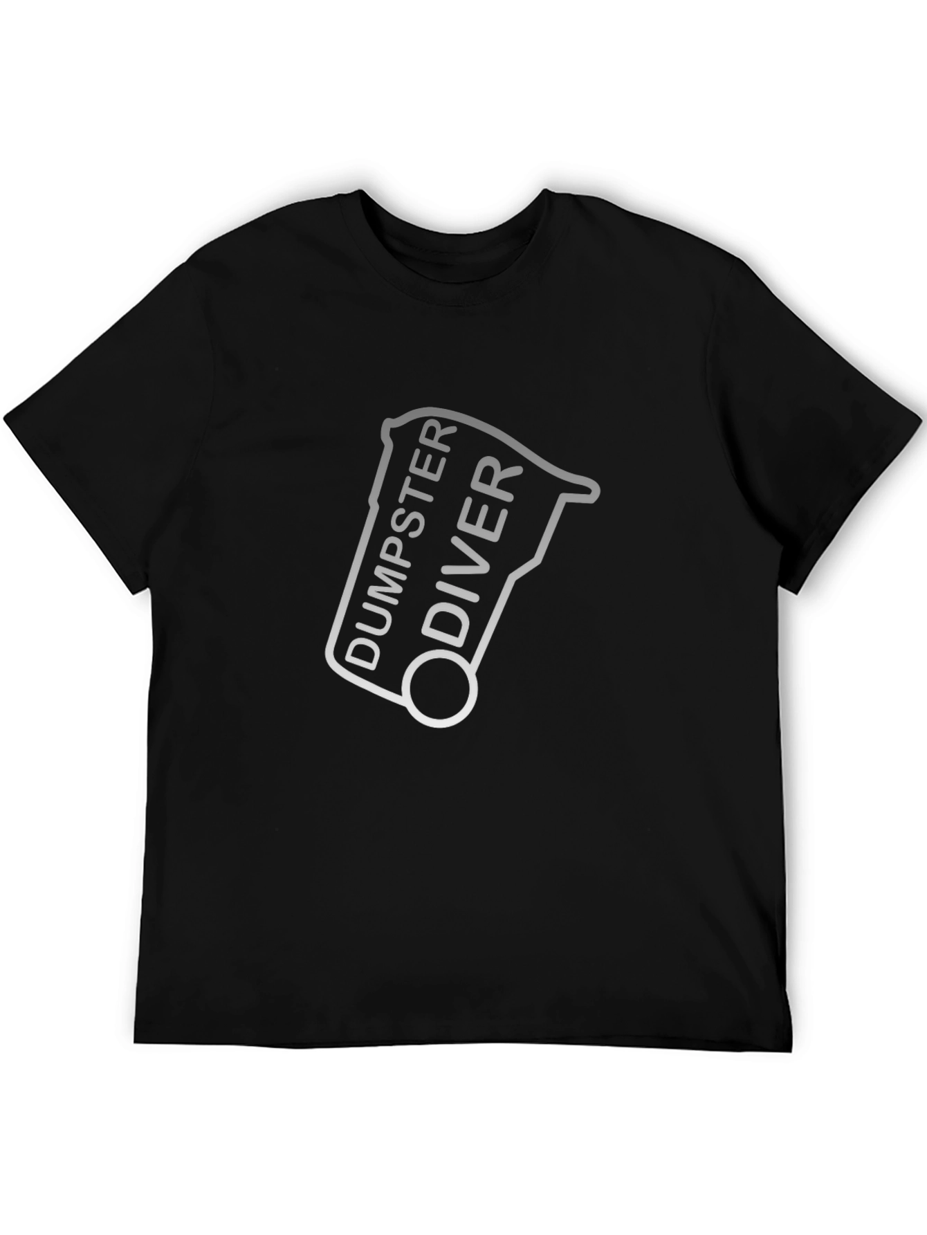Dumpster Diver Graphic Tee - Novelty Humor T-Shirt