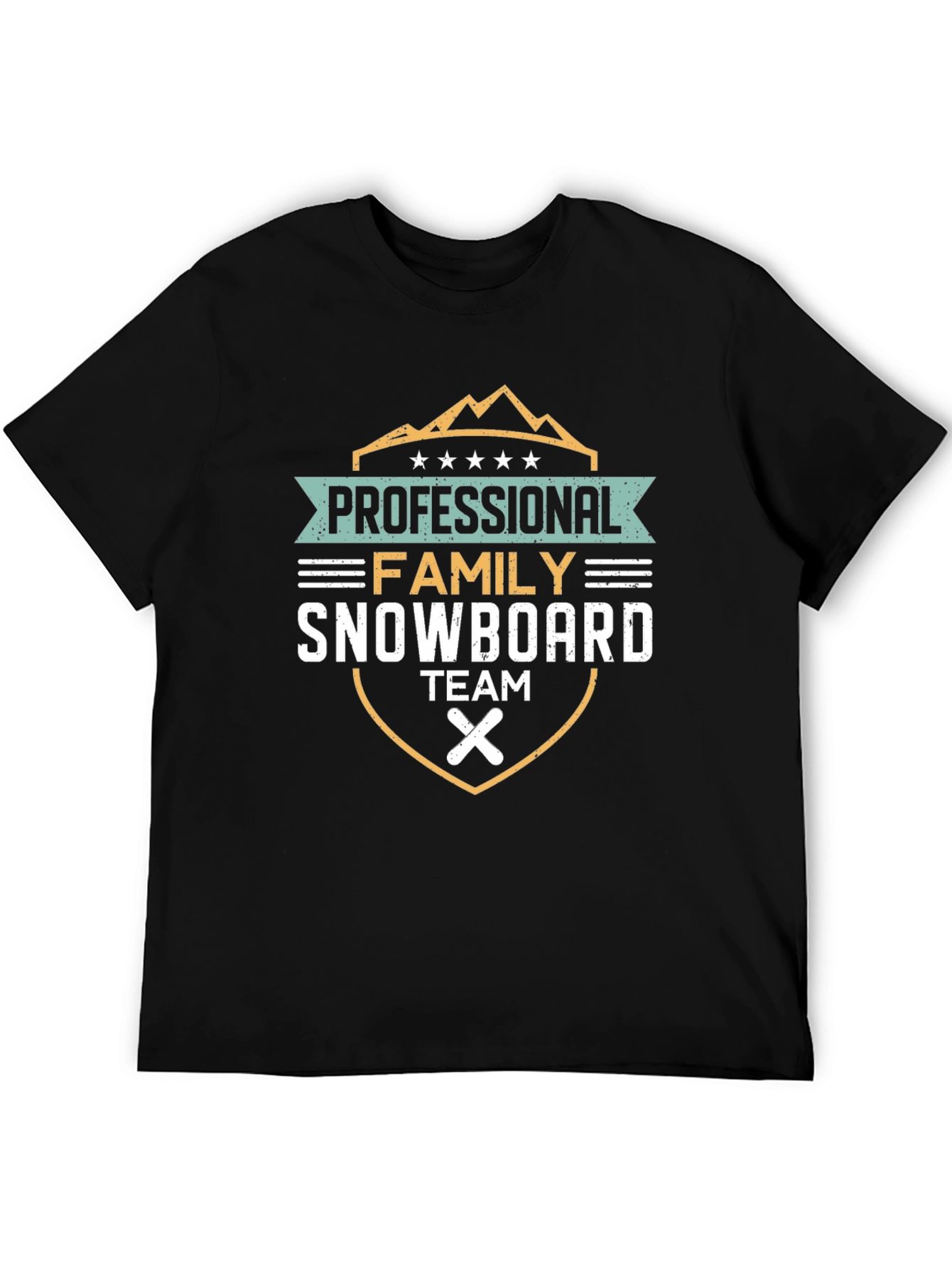 Professional Family Snowboard Team Graphic Tee