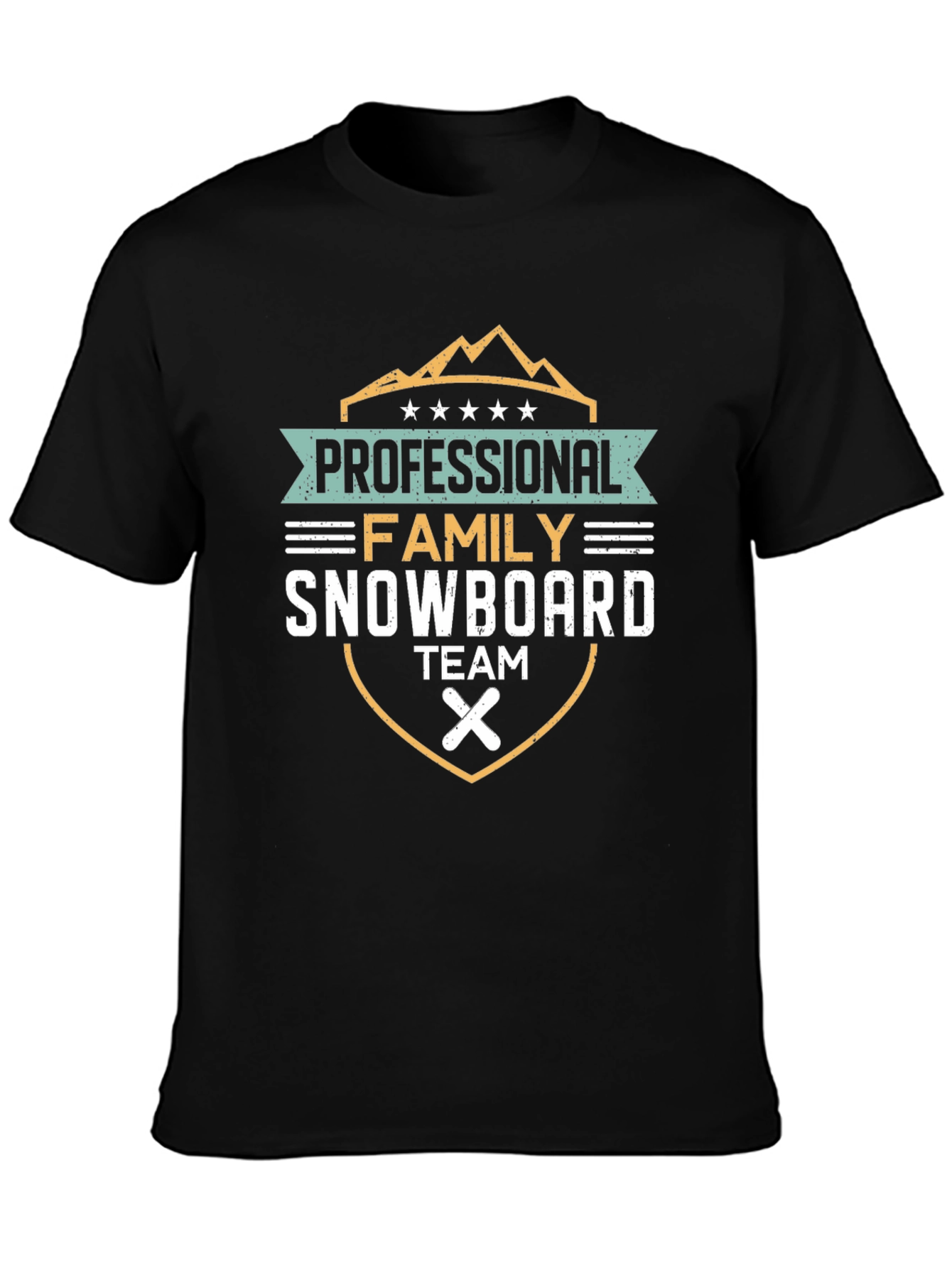 Professional Family Snowboard Team Graphic Tee