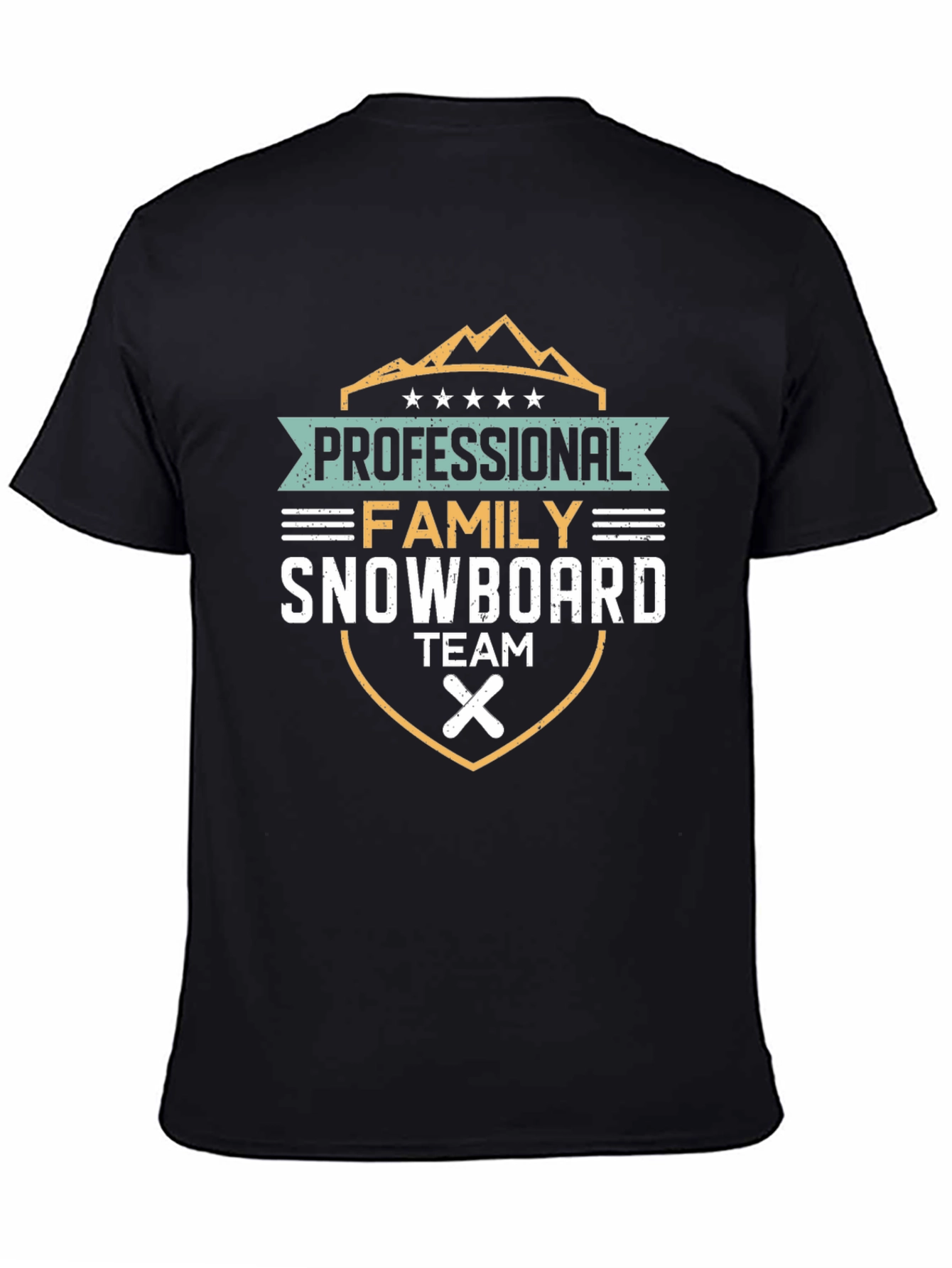Professional Family Snowboard Team Graphic Tee