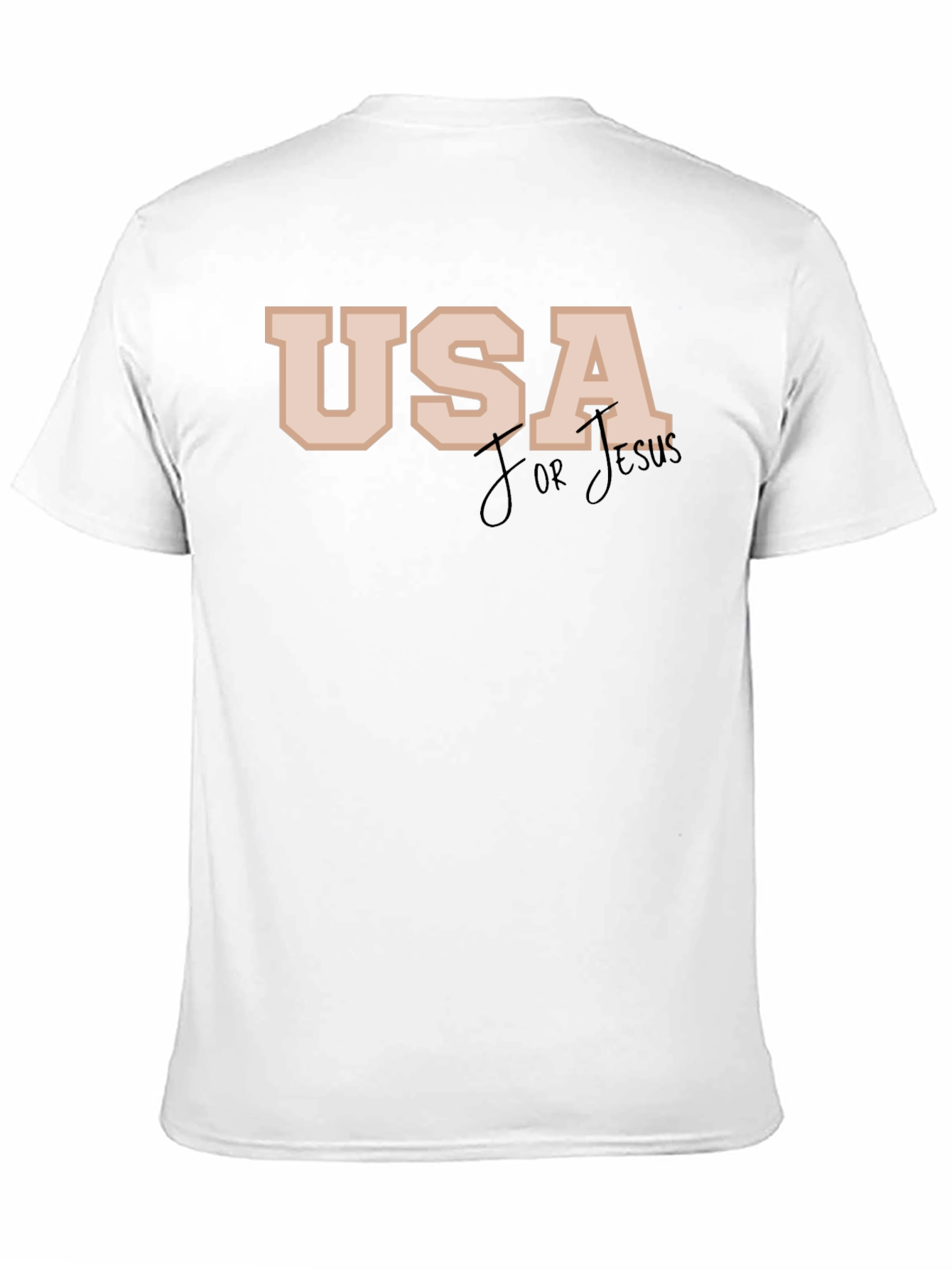 USA for Jesus Black T-Shirt