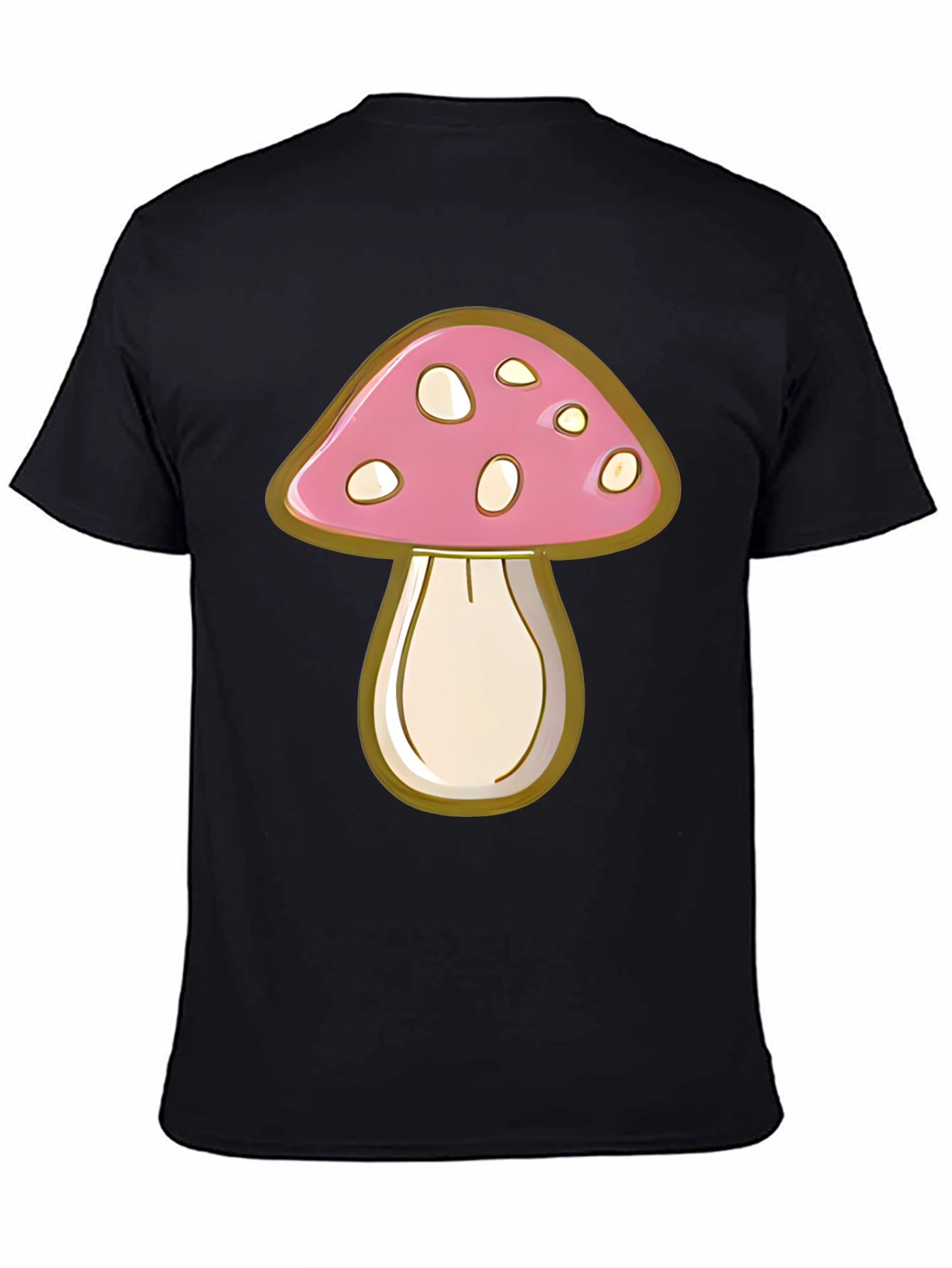 Mushroom Graphic Tee - Funky Style