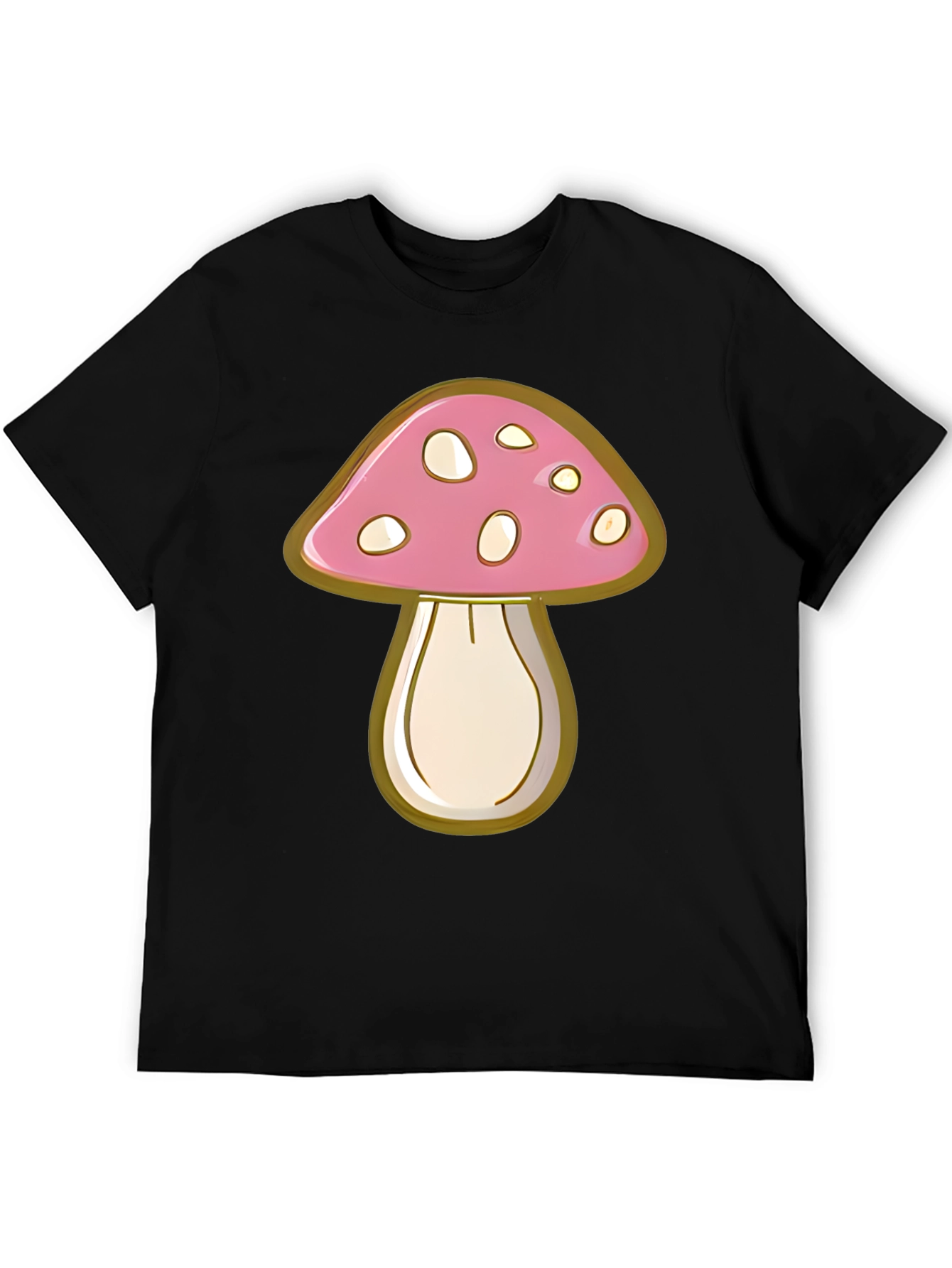 Mushroom Graphic Tee - Funky Style