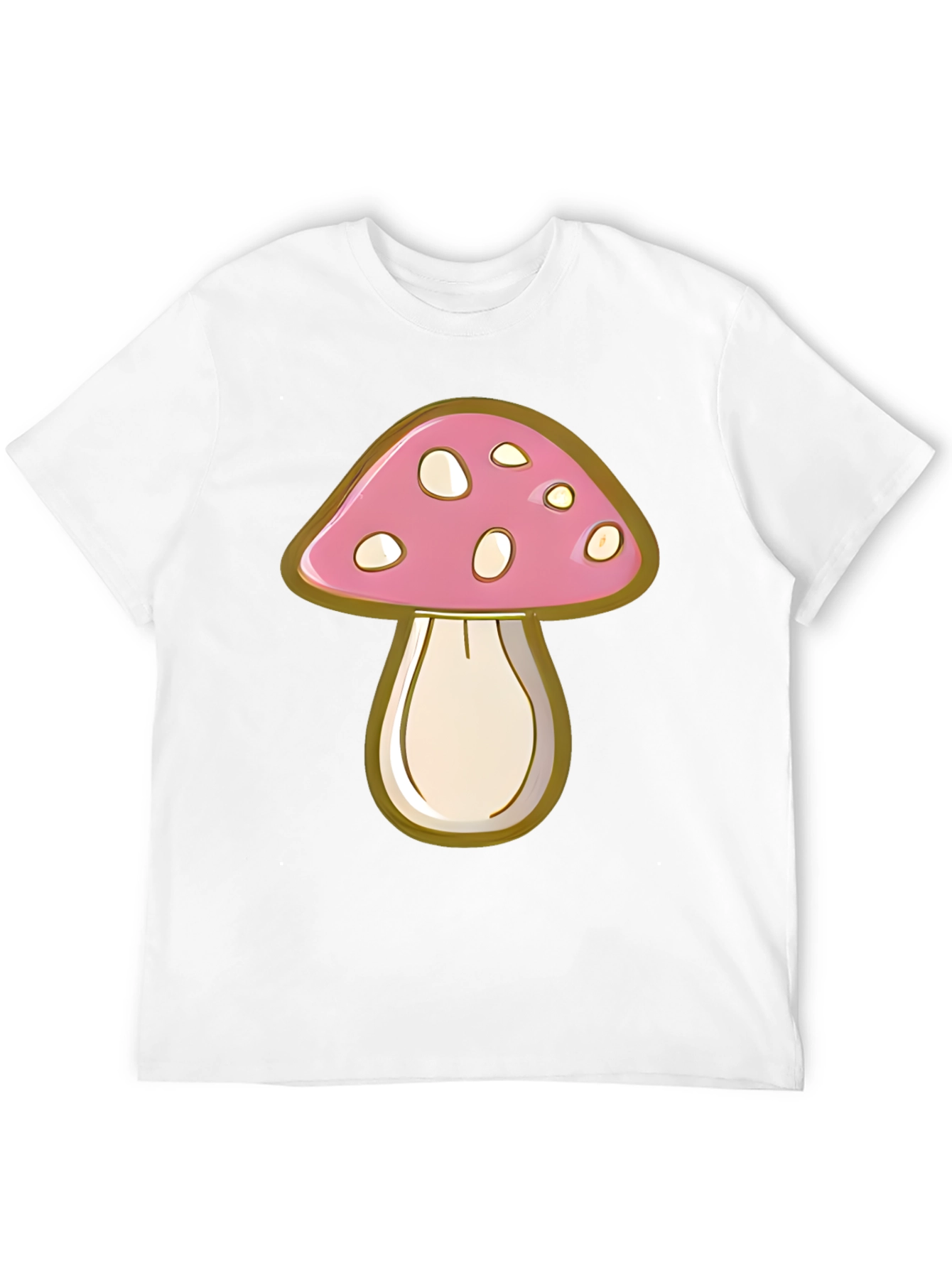 Mushroom Graphic Tee - Funky Style