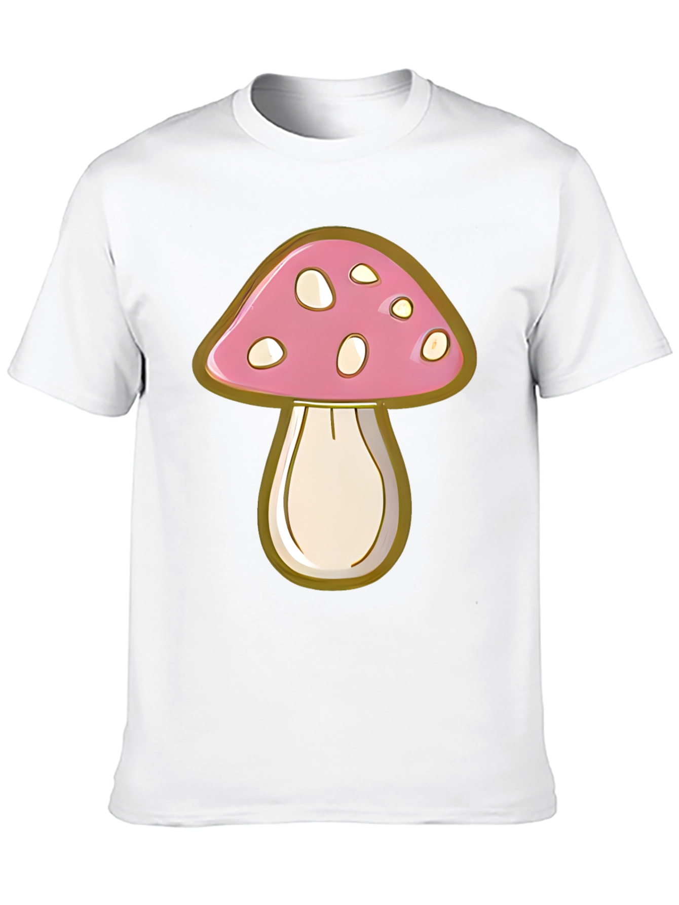 Mushroom Graphic Tee - Funky Style