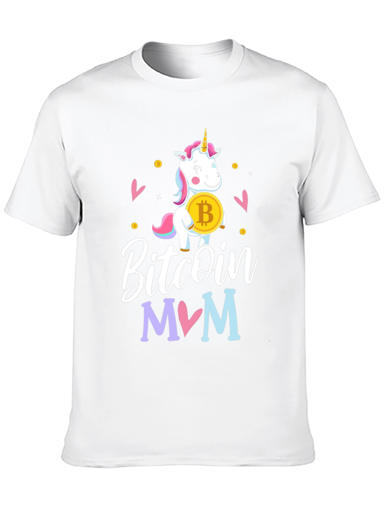 Bitcoin Mom Unicorn T-Shirt