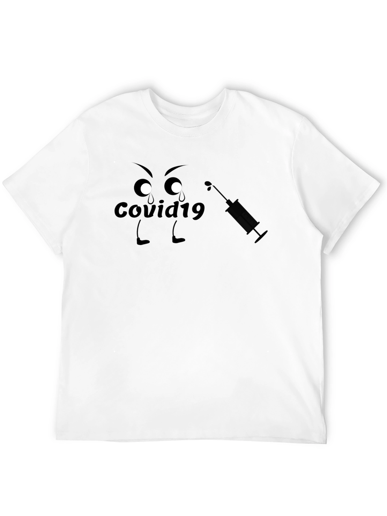 Funny Anti-COVID-19 Vaccination T-Shirt