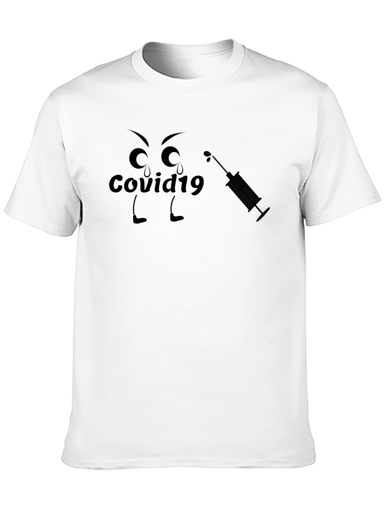 Funny Anti-COVID-19 Vaccination T-Shirt