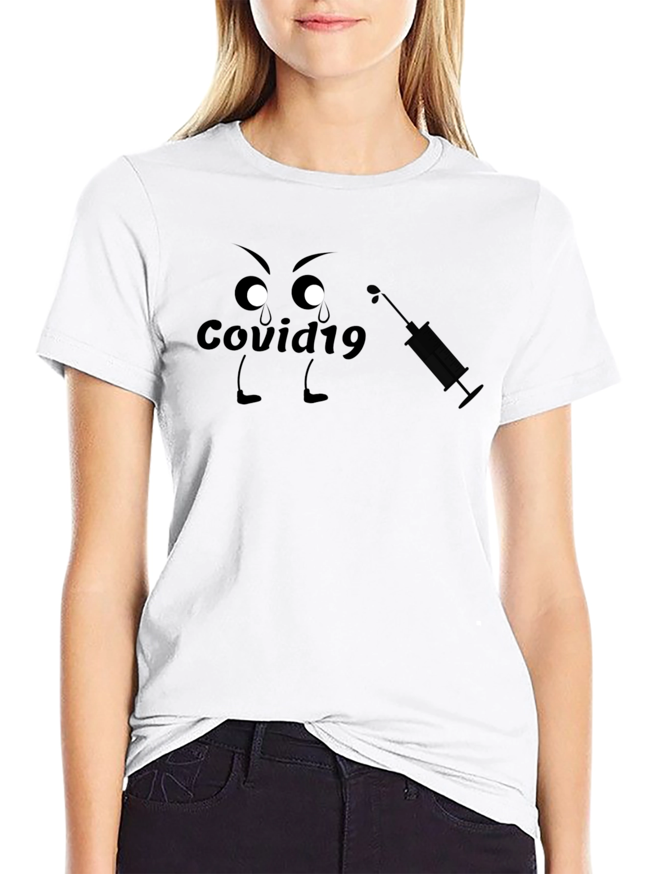 Funny Anti-COVID-19 Vaccination T-Shirt