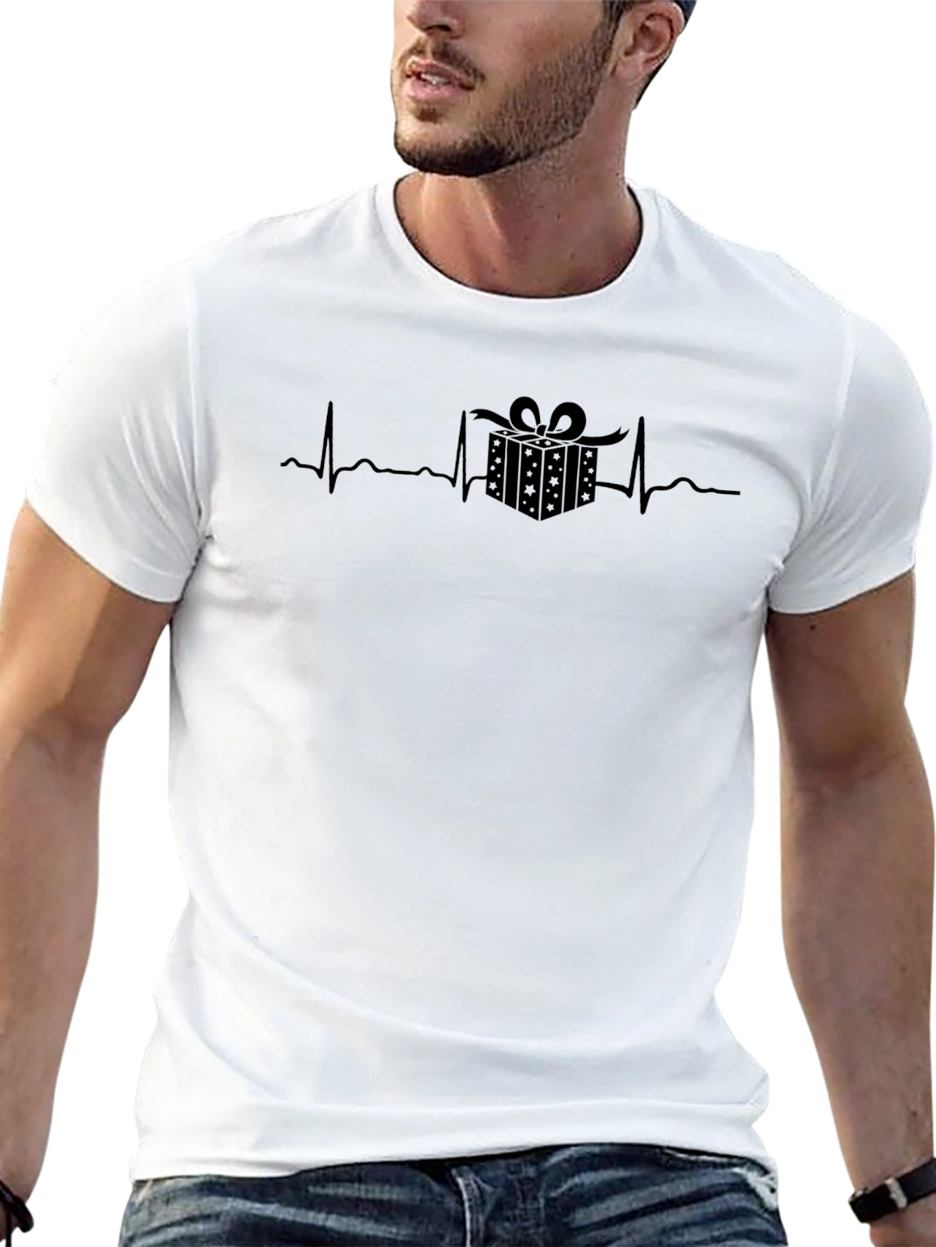 Heartbeat Gift T-Shirt - Unique Present Lover Tee