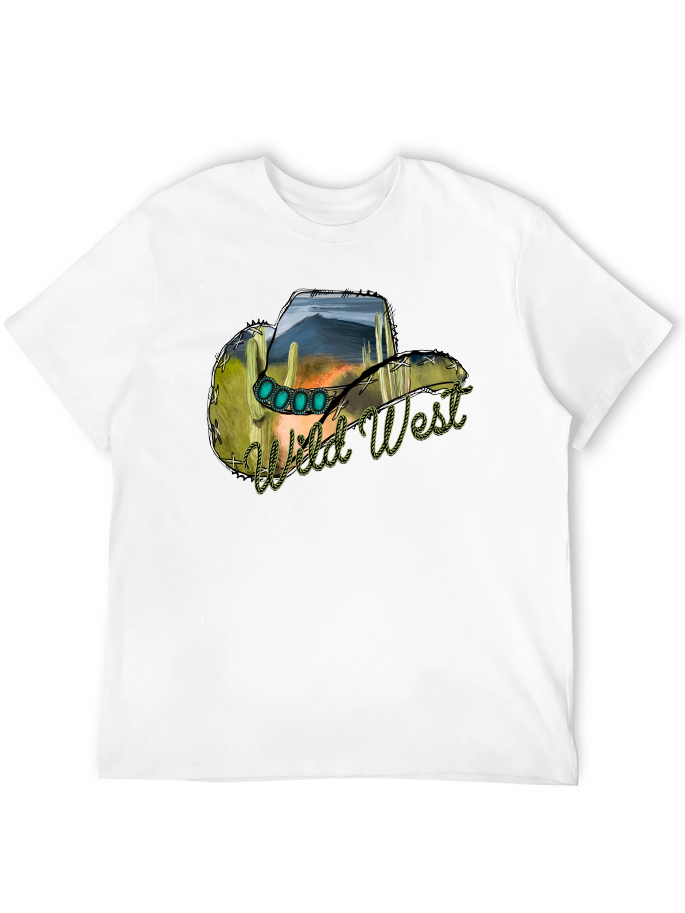 Wild West Cowboy Hat Tee