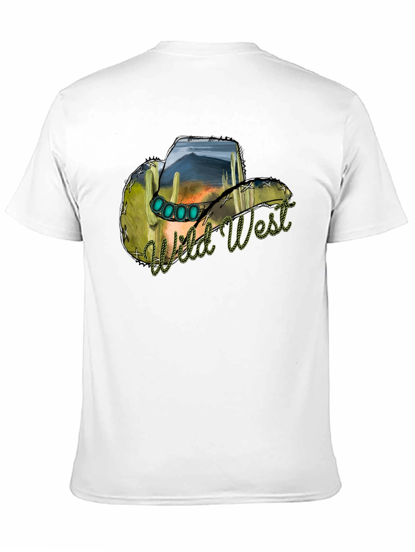 Wild West Cowboy Hat Tee