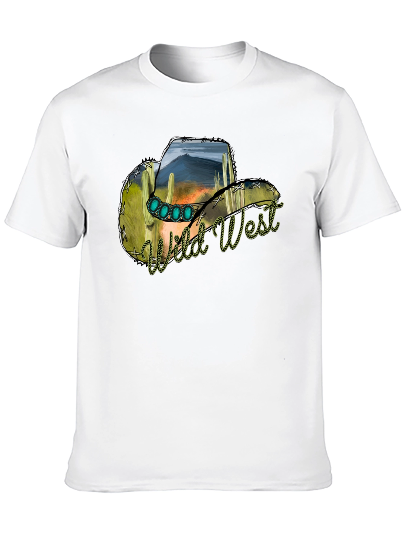 Wild West Cowboy Hat Tee