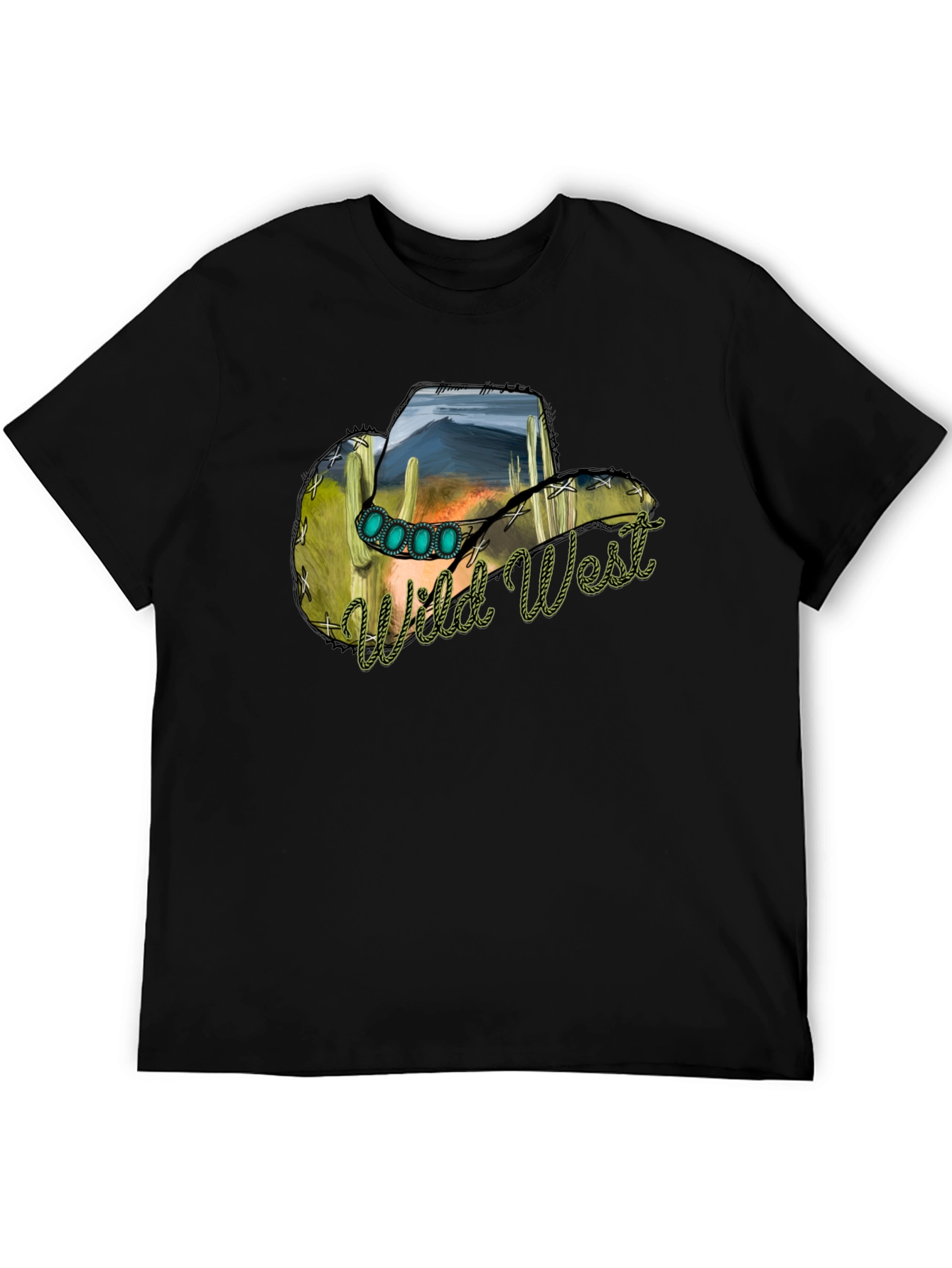 Wild West Cowboy Hat Tee