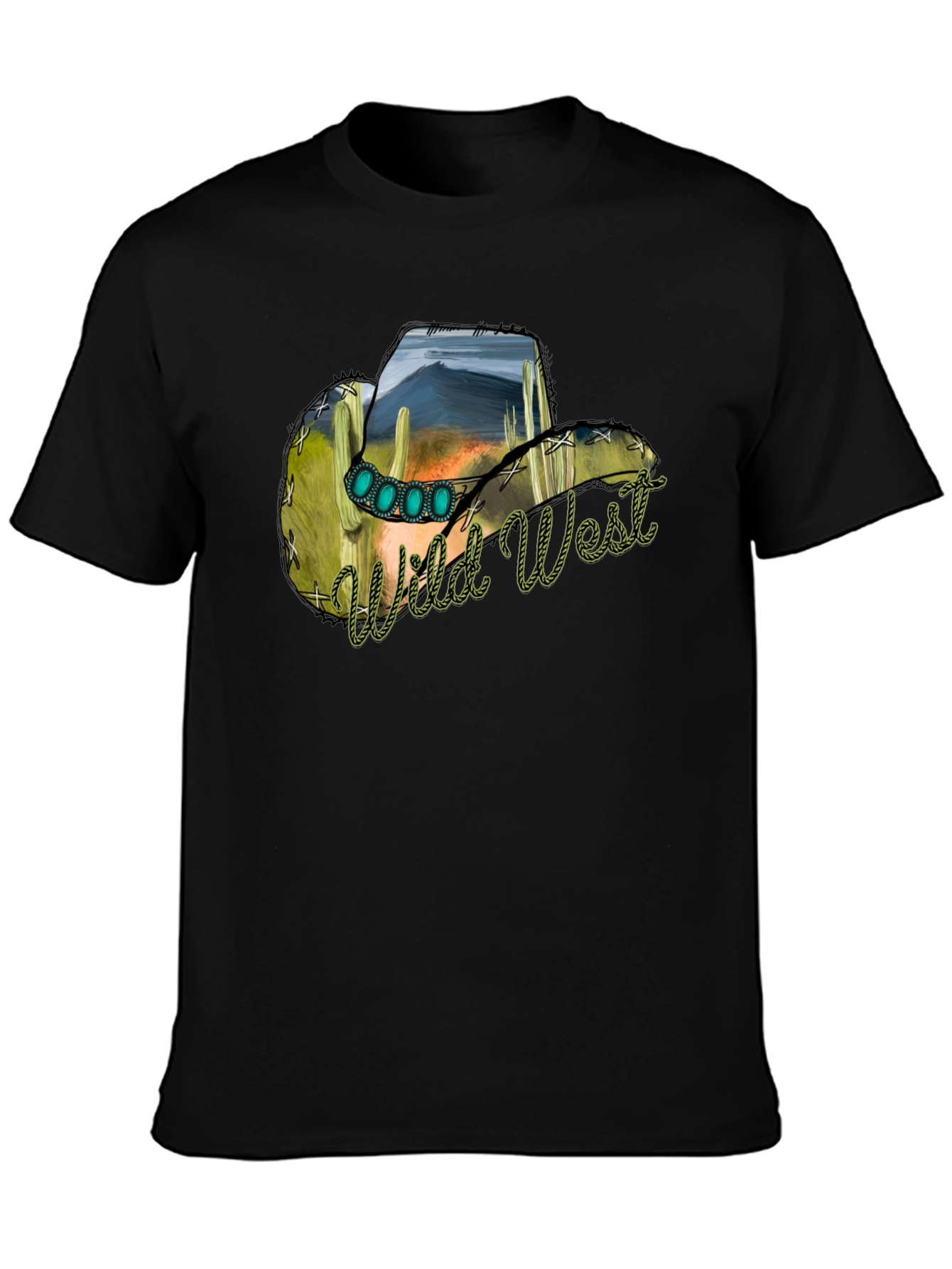 Wild West Cowboy Hat Tee