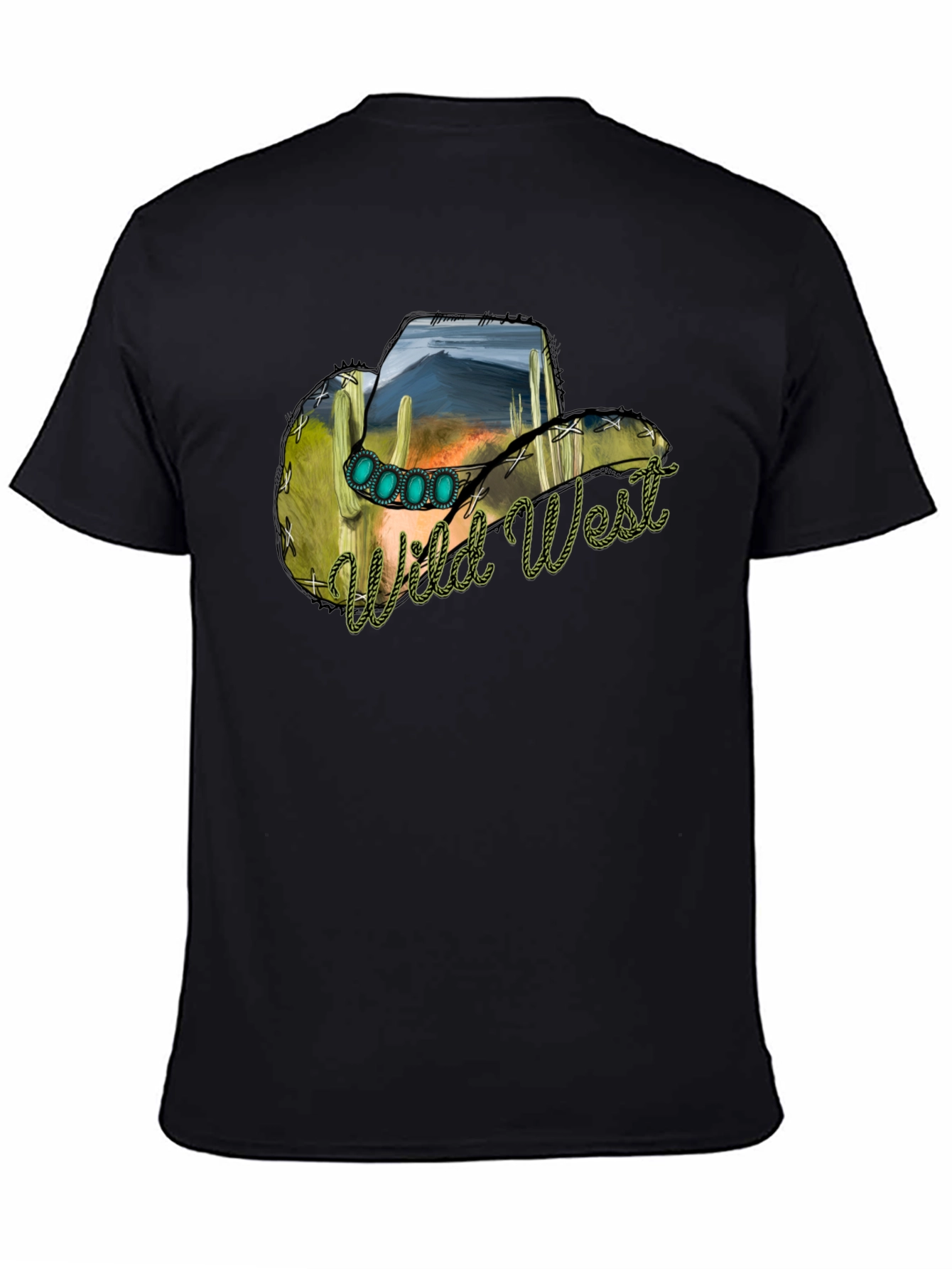 Wild West Cowboy Hat Tee