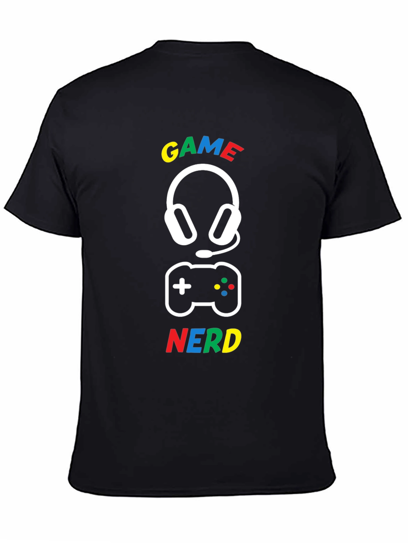 Gamer Nerd T-Shirt - Black - Graphic Tee