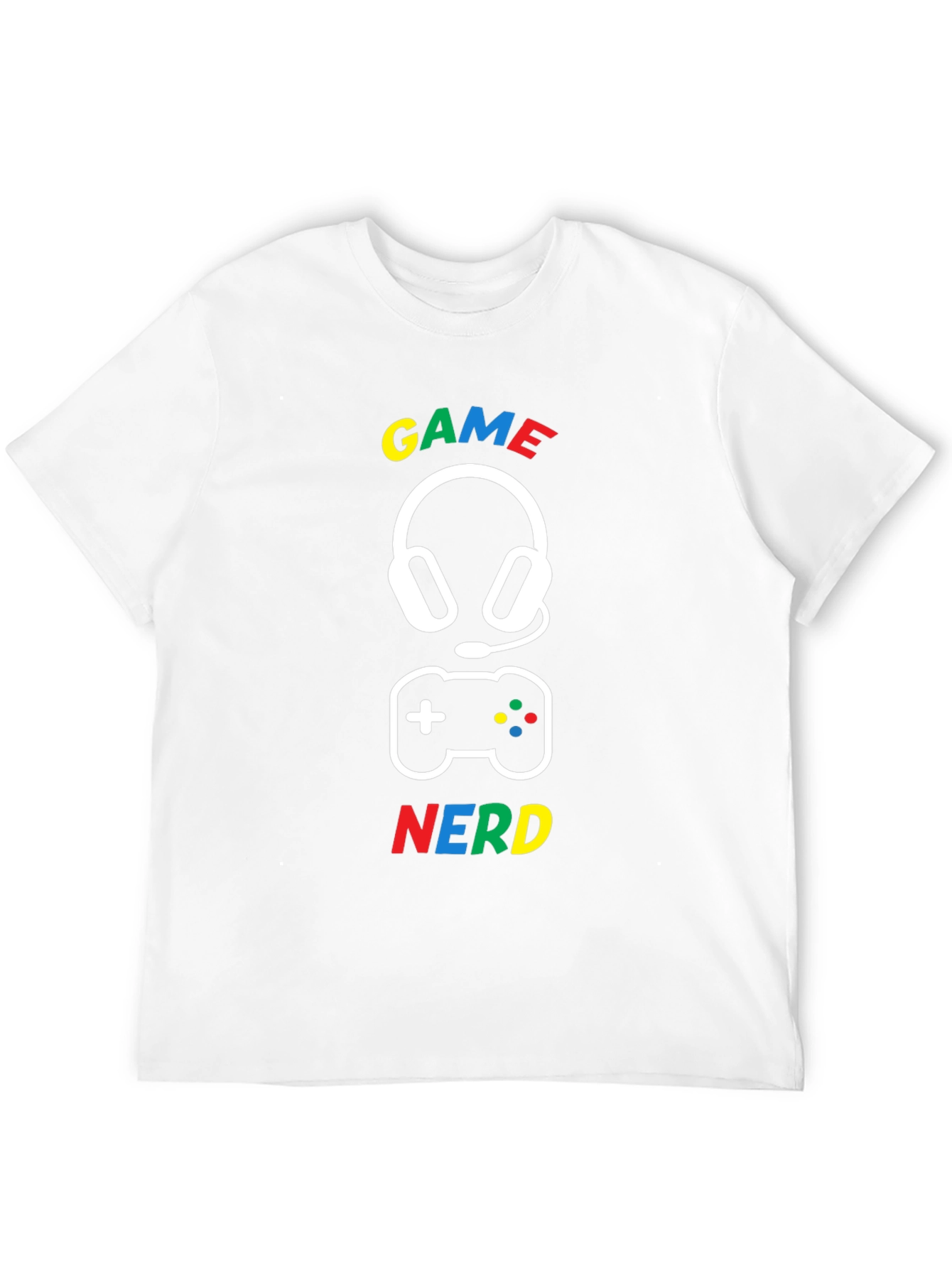 Gamer Nerd T-Shirt - Black - Graphic Tee