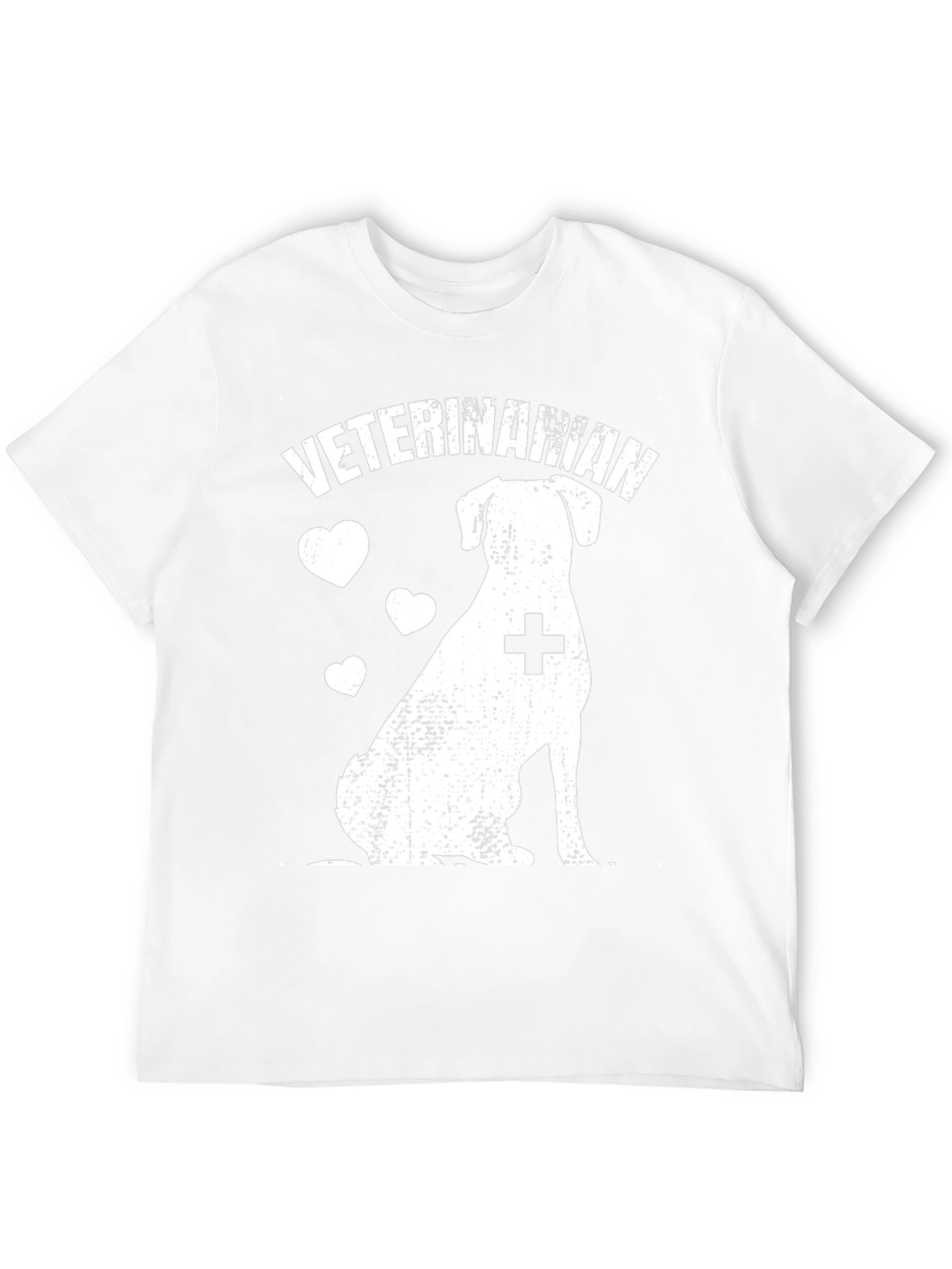 Veterinarian Dog Lover T-Shirt - Black