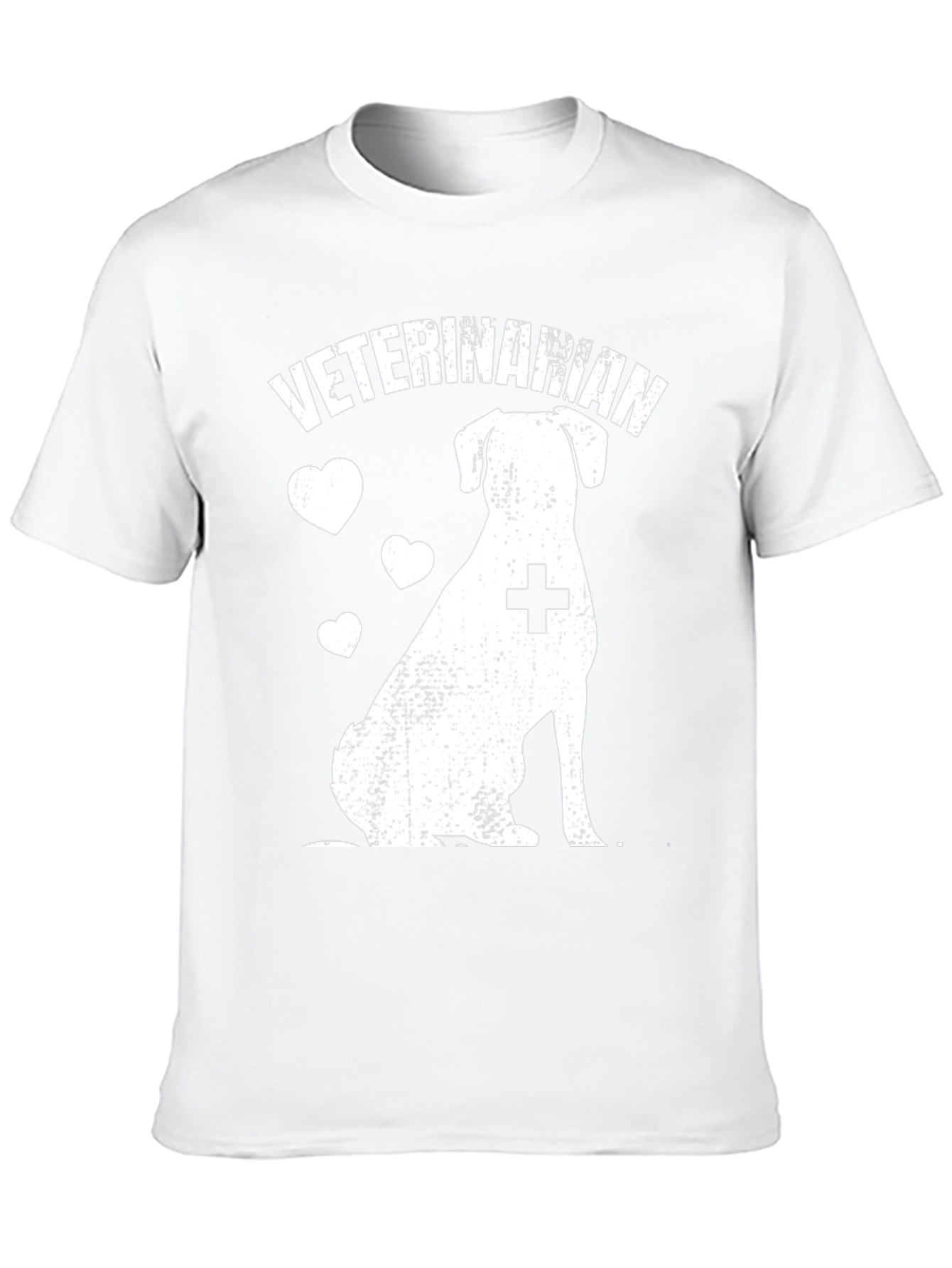 Veterinarian Dog Lover T-Shirt - Black