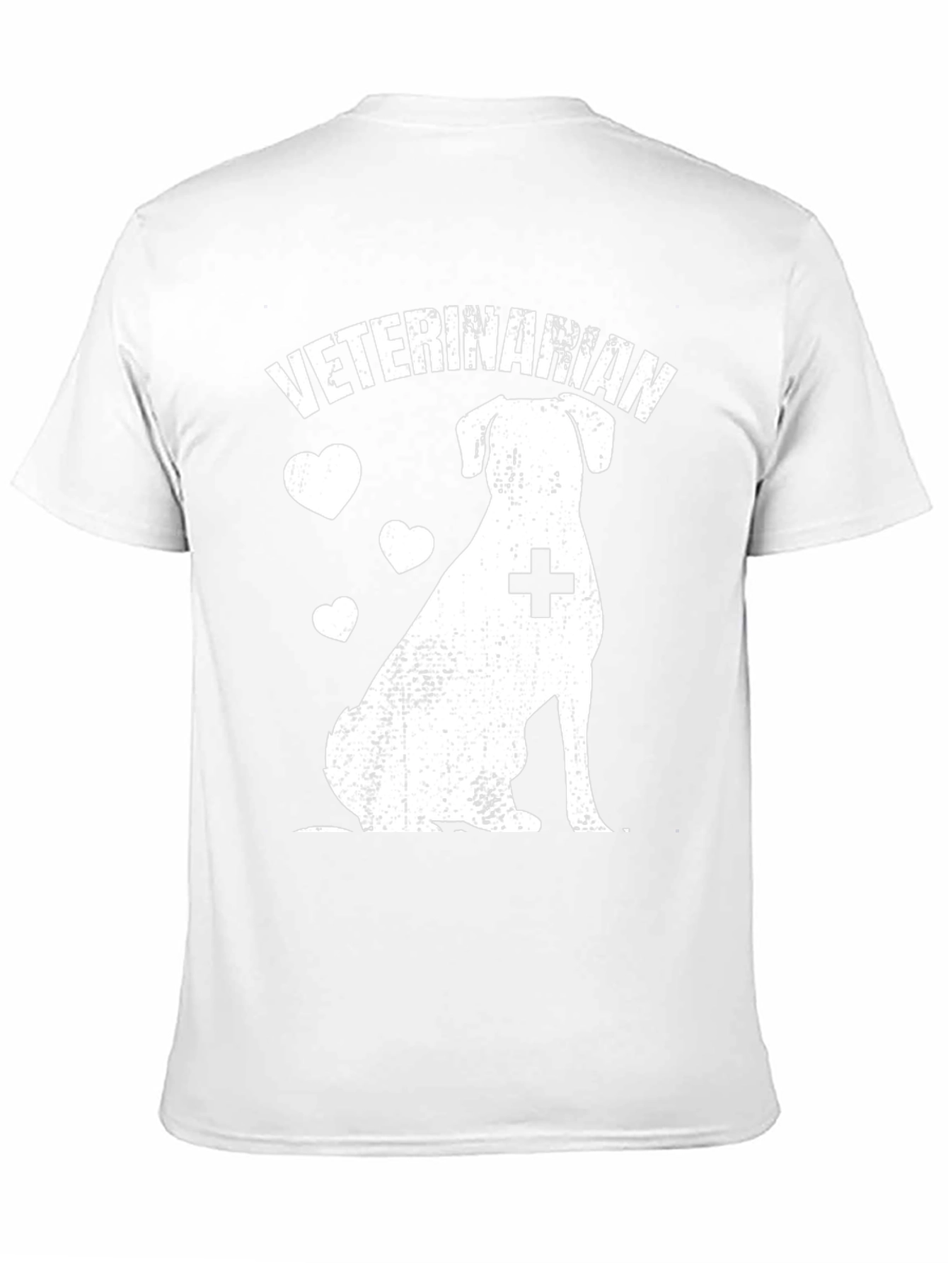 Veterinarian Dog Lover T-Shirt - Black