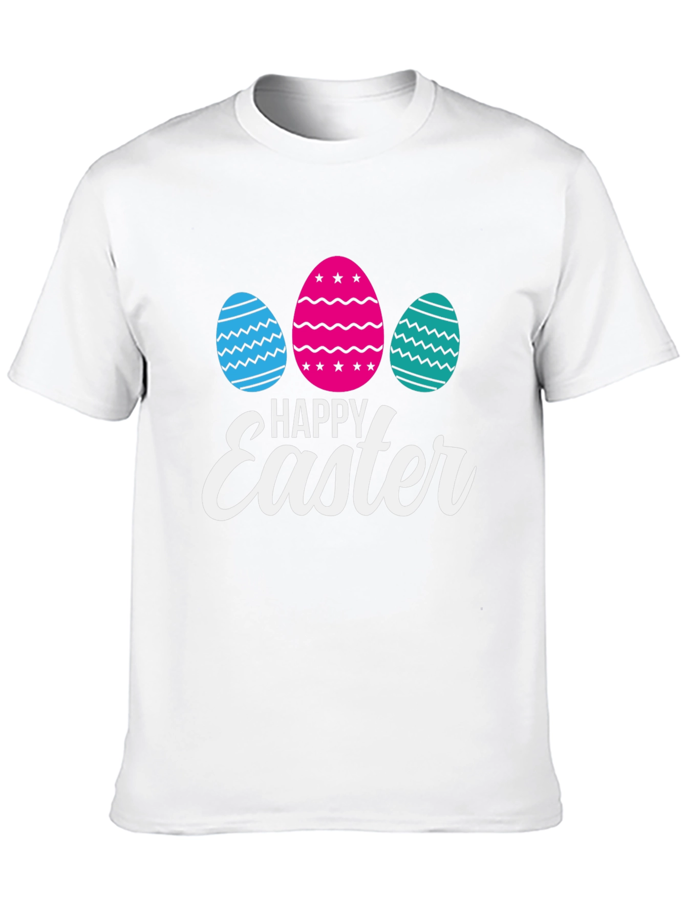 Happy Easter Eggs Graphic T-Shirt