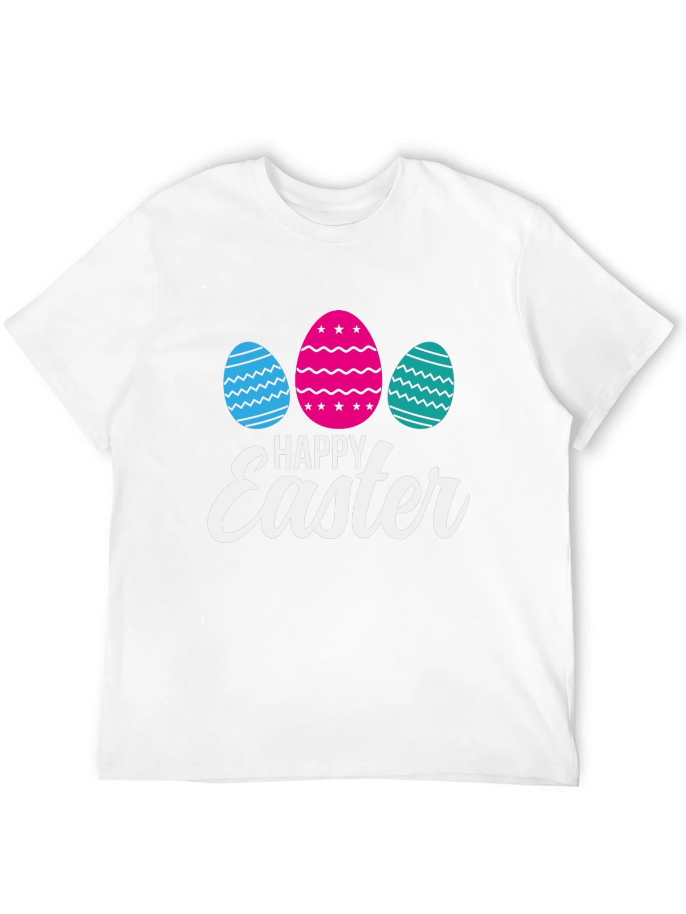 Happy Easter Eggs Graphic T-Shirt