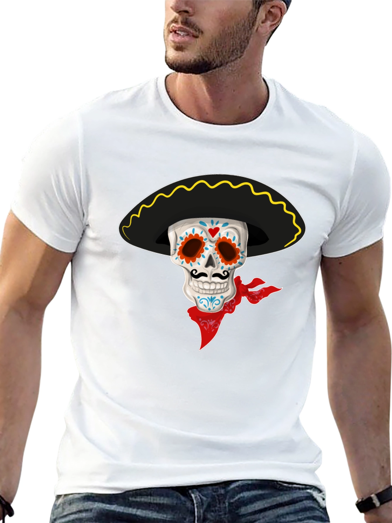 Day of the Dead Skull T-Shirt