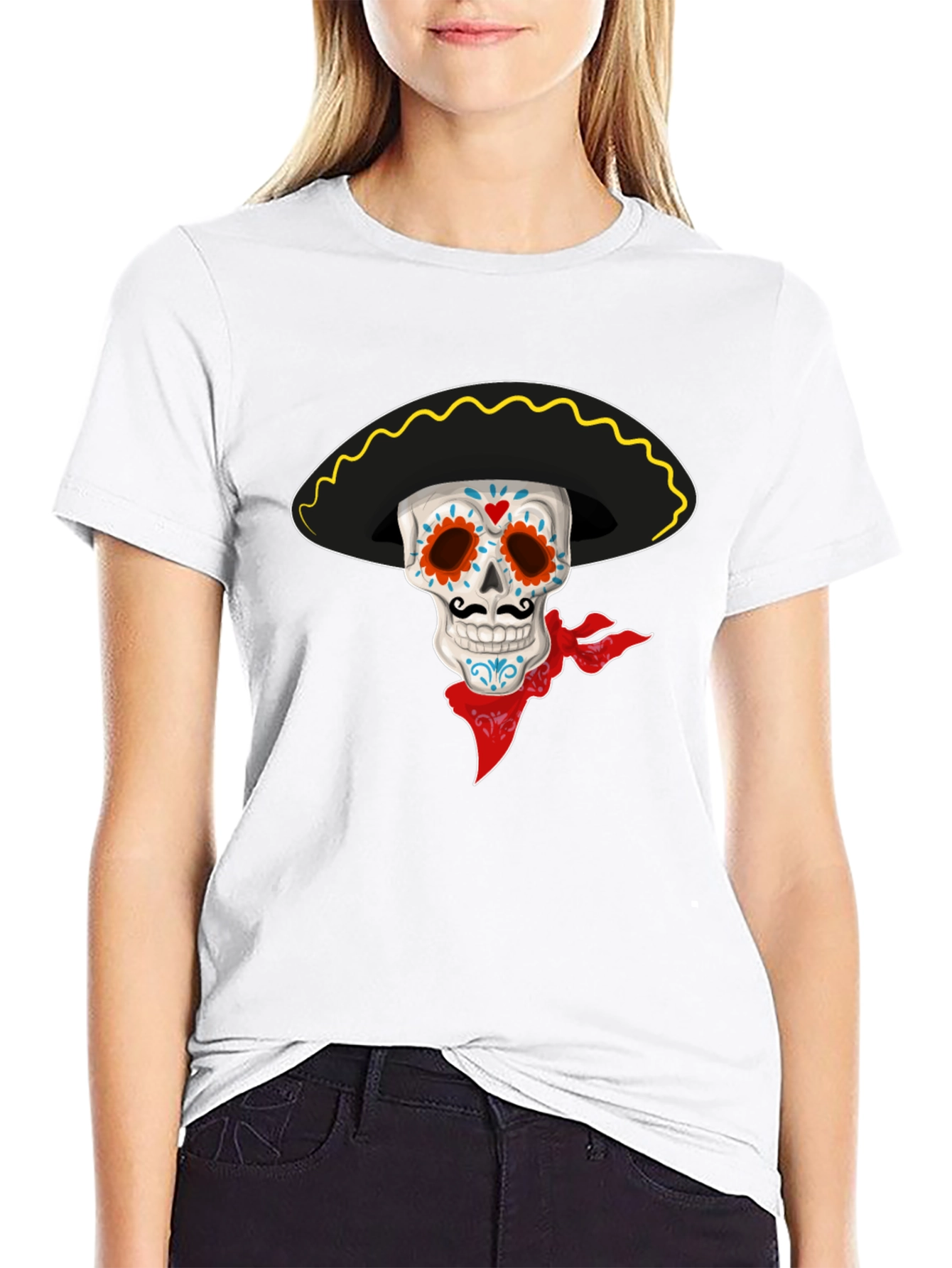 Day of the Dead Skull T-Shirt