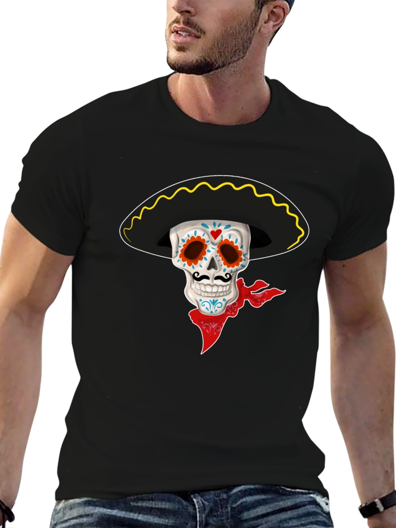 Day of the Dead Skull T-Shirt