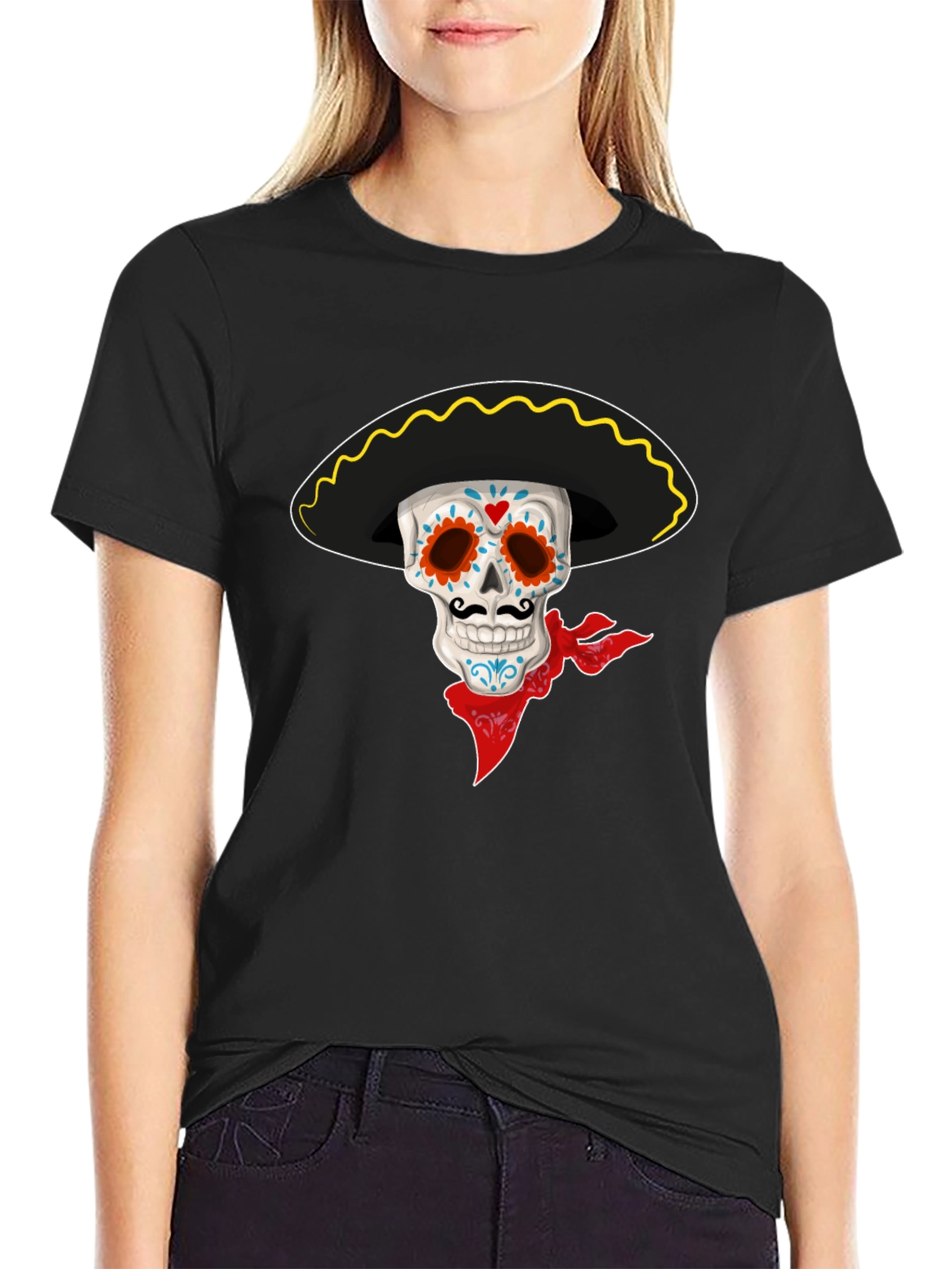 Day of the Dead Skull T-Shirt