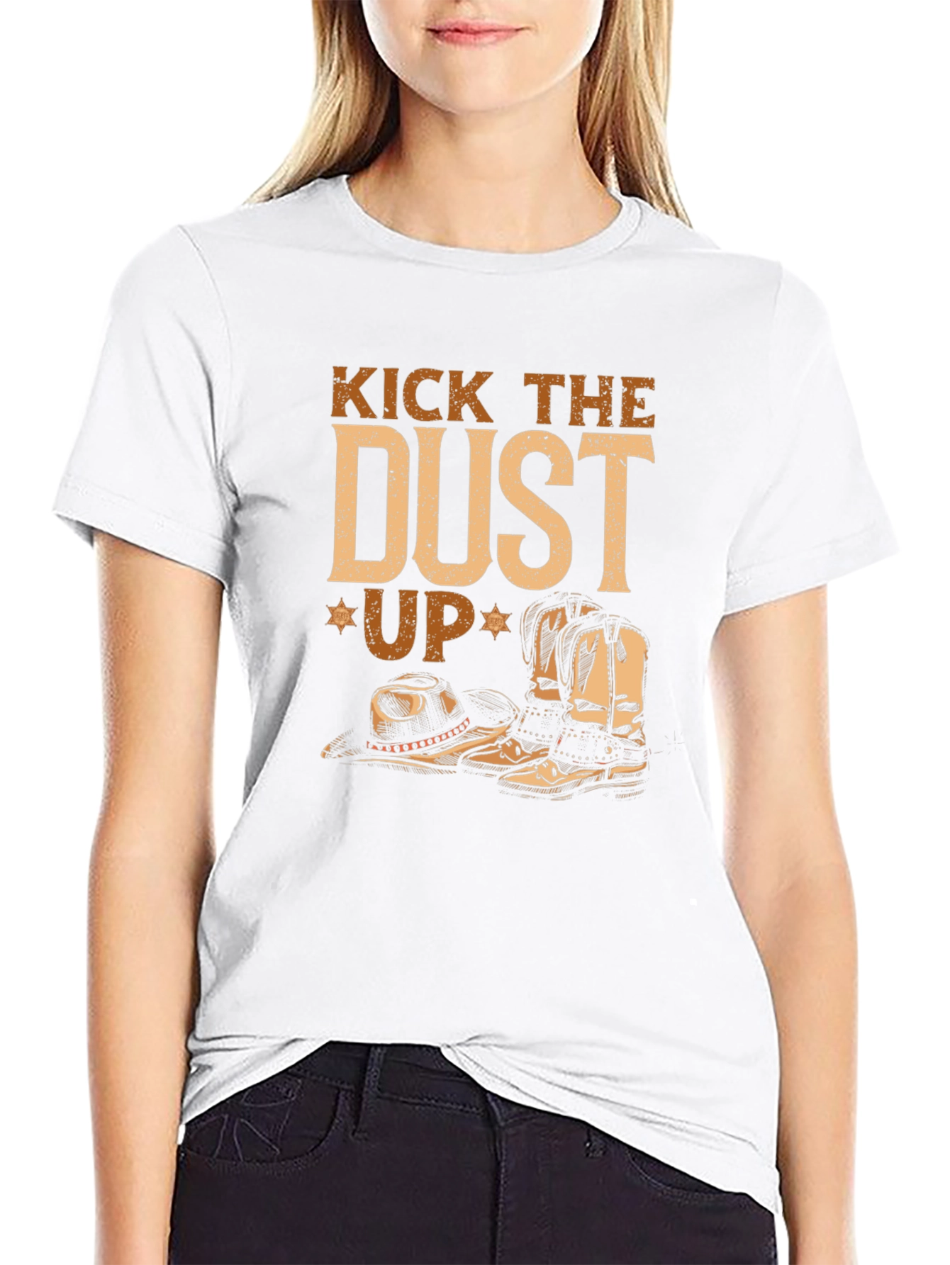 Kick the Dust Up Graphic T-Shirt