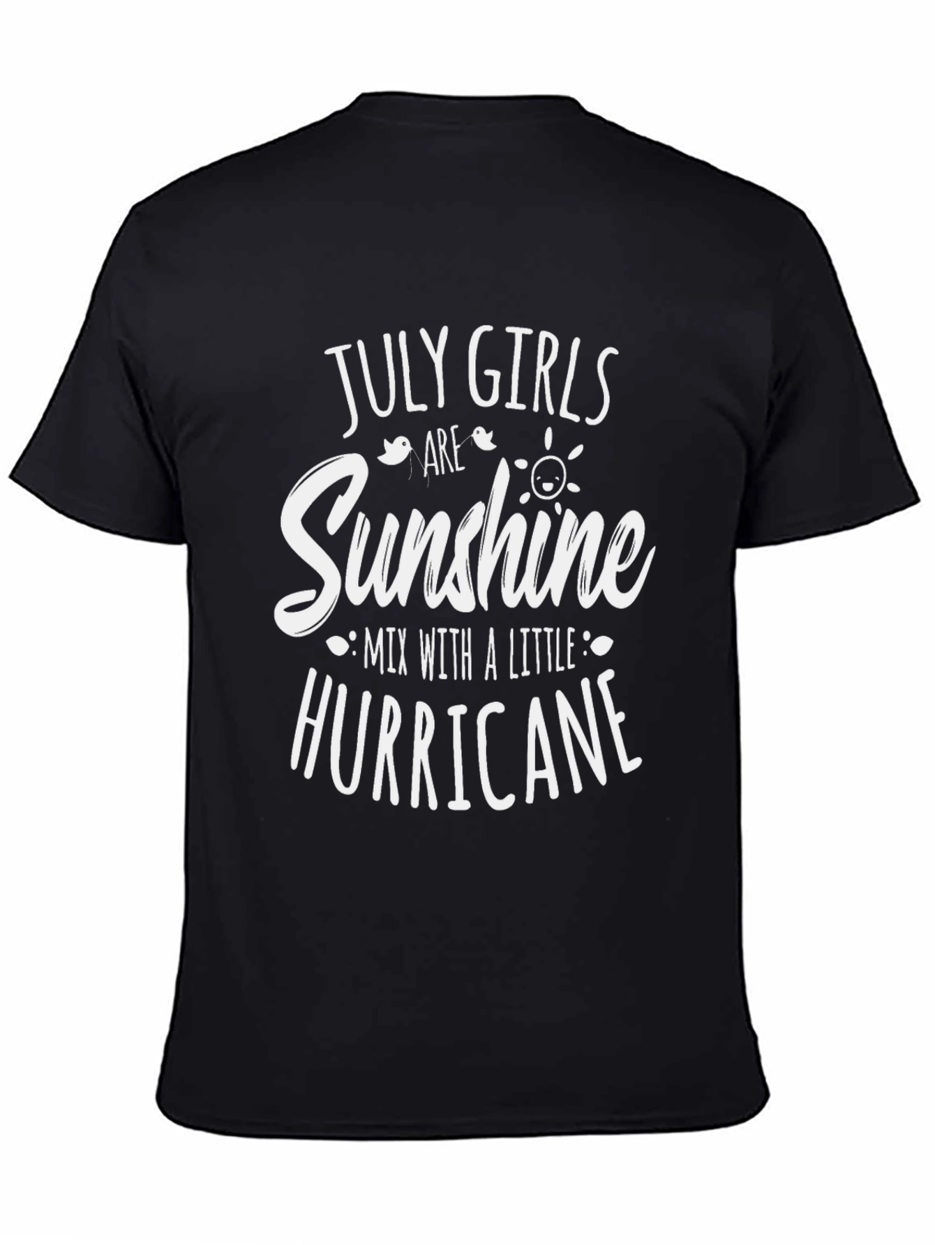 July Girls Sunshine Hurricane Black T-Shirt
