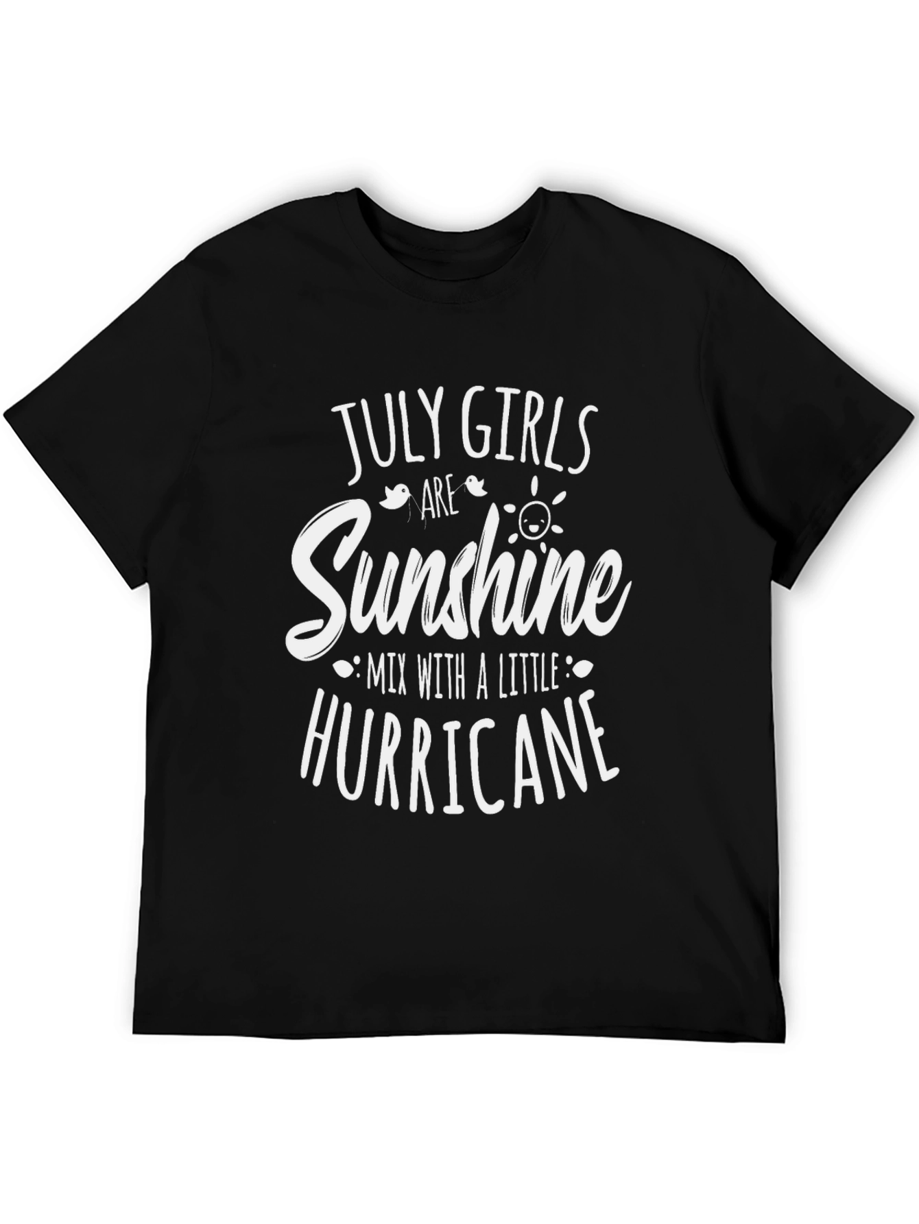 July Girls Sunshine Hurricane Black T-Shirt