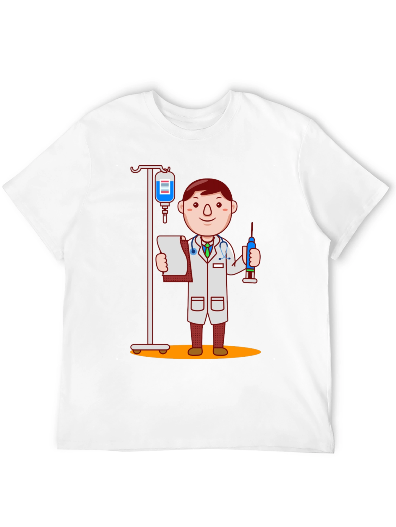 Doctor Cartoon Graphic T-Shirt