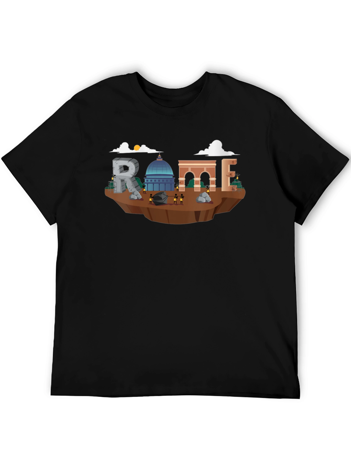 Rome Landmark Graphic T-Shirt