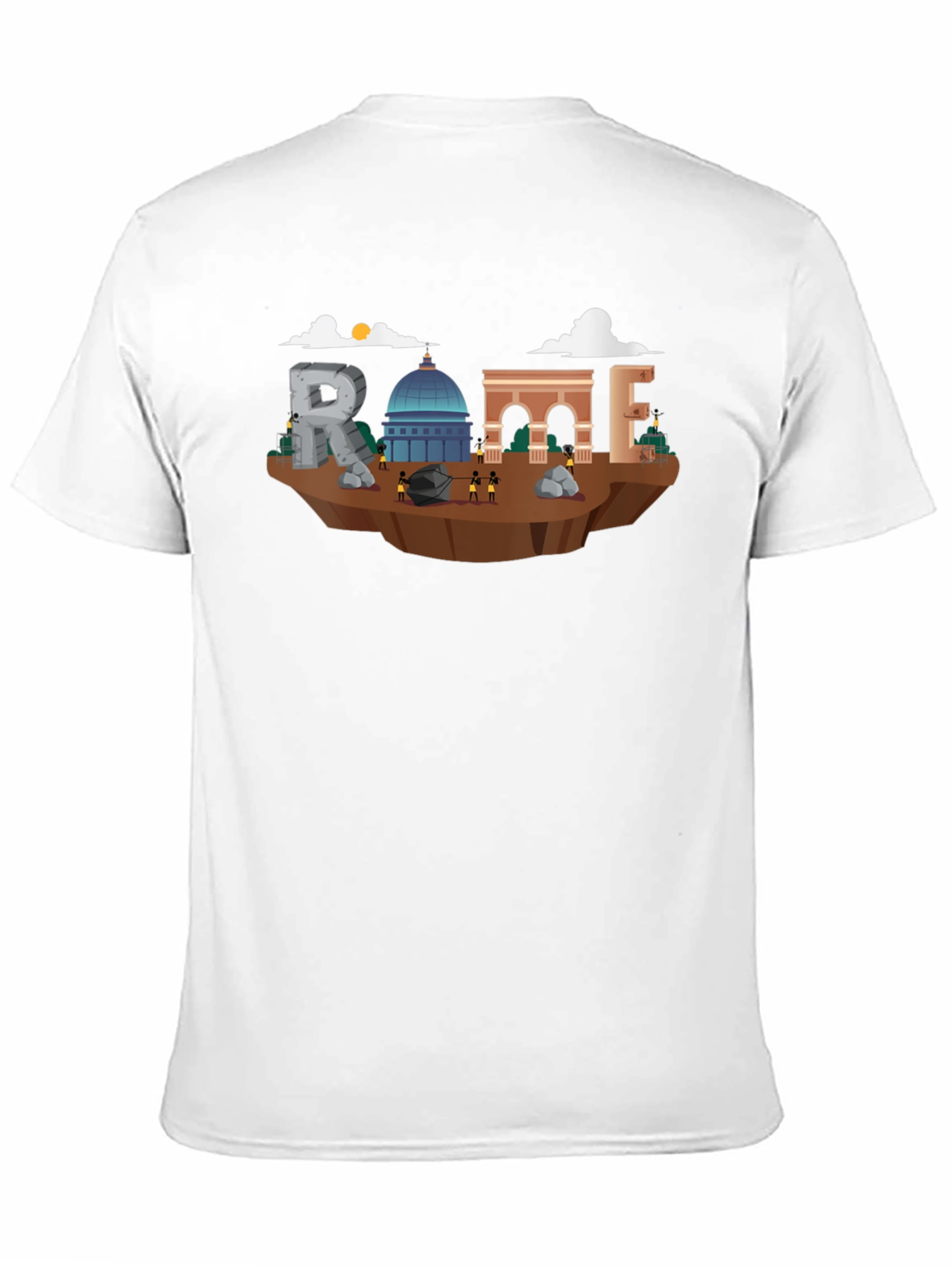 Rome Landmark Graphic T-Shirt
