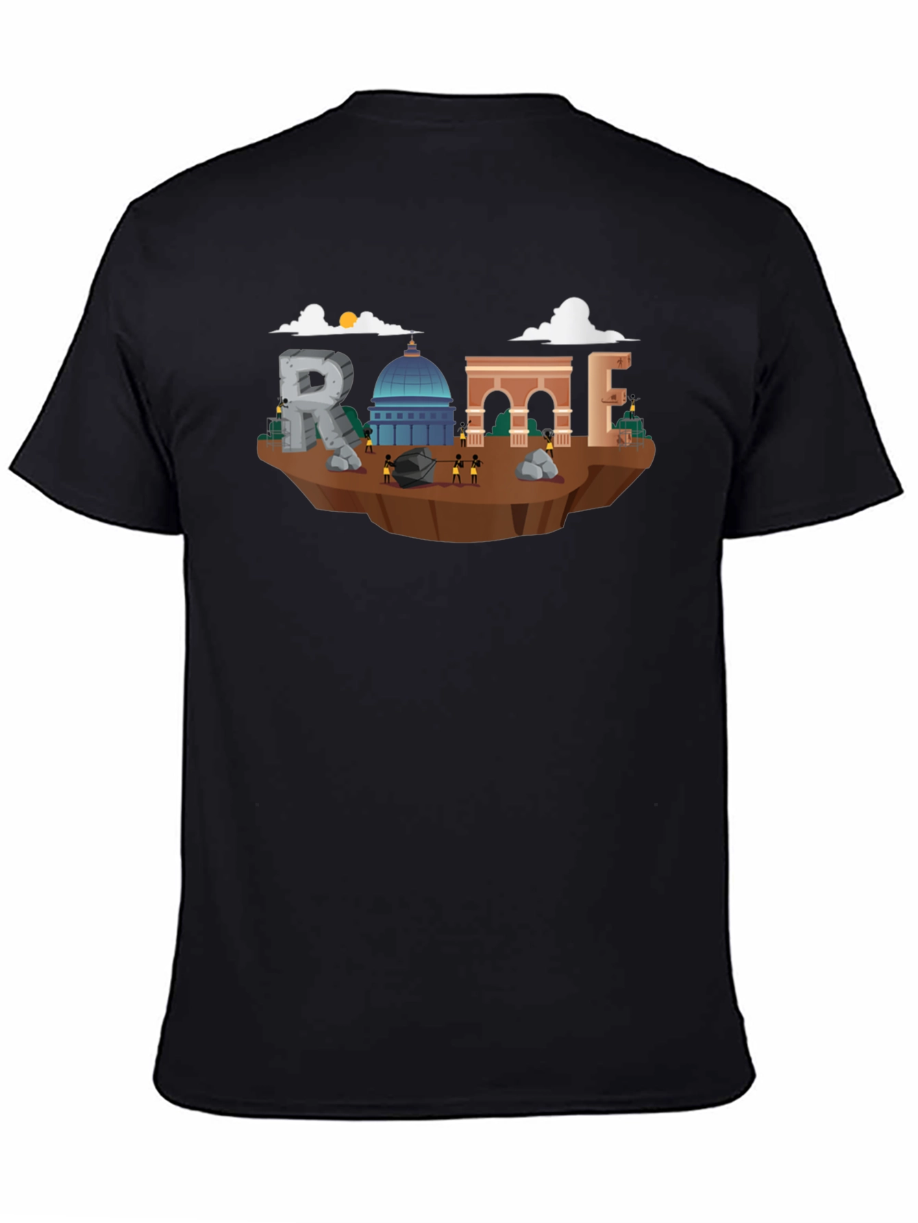 Rome Landmark Graphic T-Shirt