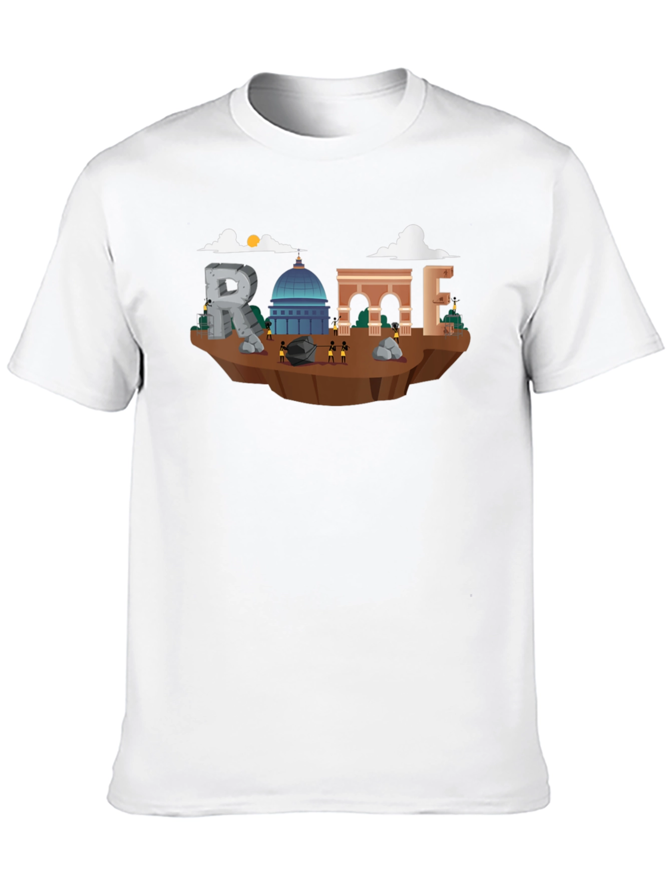 Rome Landmark Graphic T-Shirt