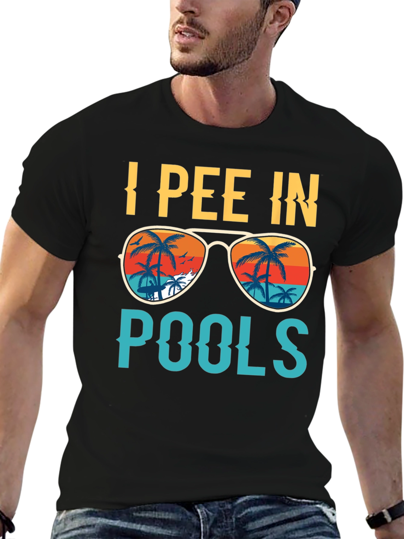 I Pee In Pools T-Shirt - Funny Summer Tee
