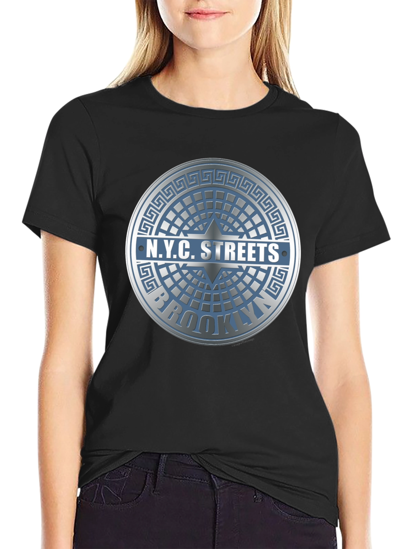 N.Y.C. Streets Brooklyn Graphic T-Shirt