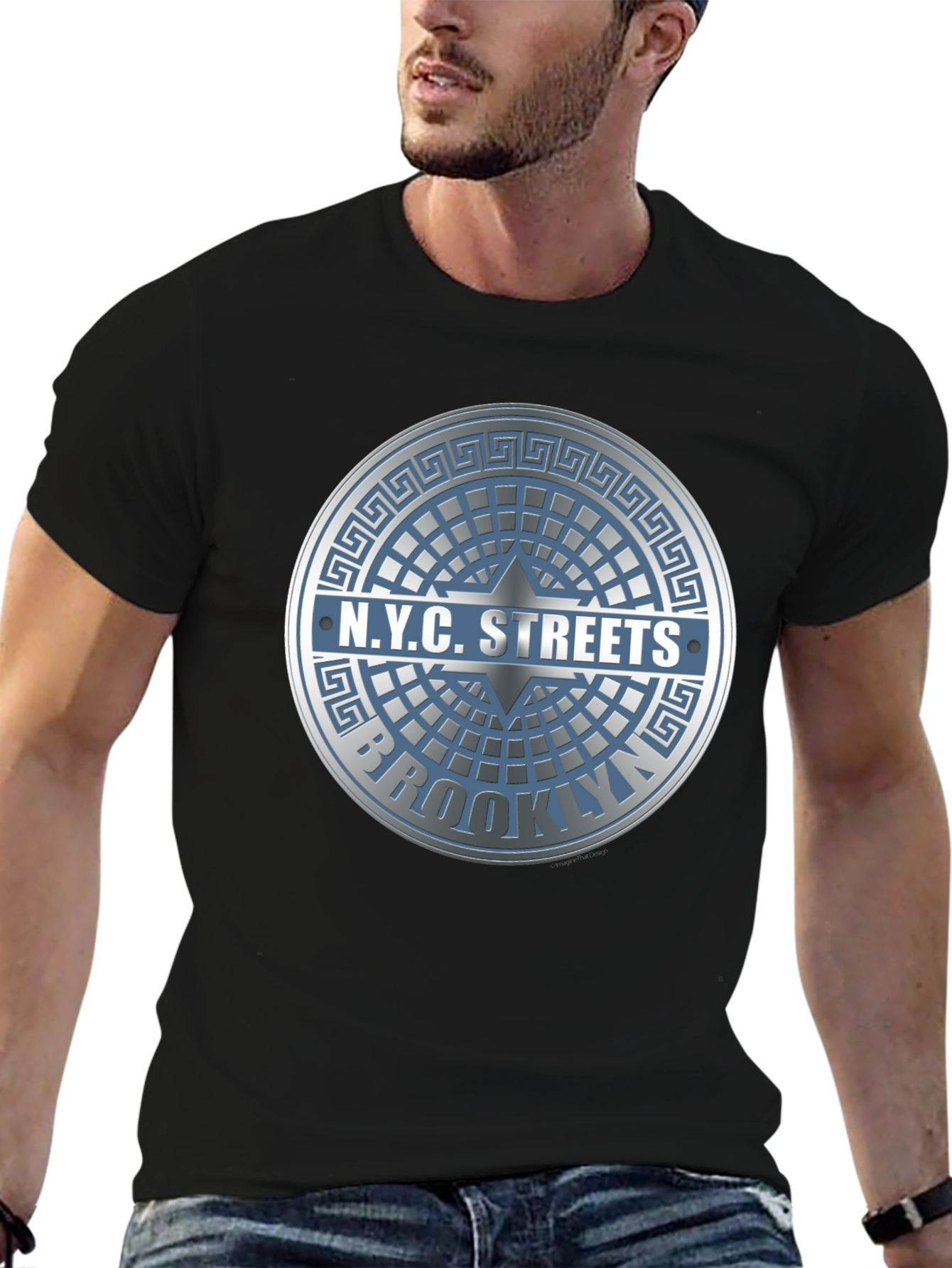 N.Y.C. Streets Brooklyn Graphic T-Shirt