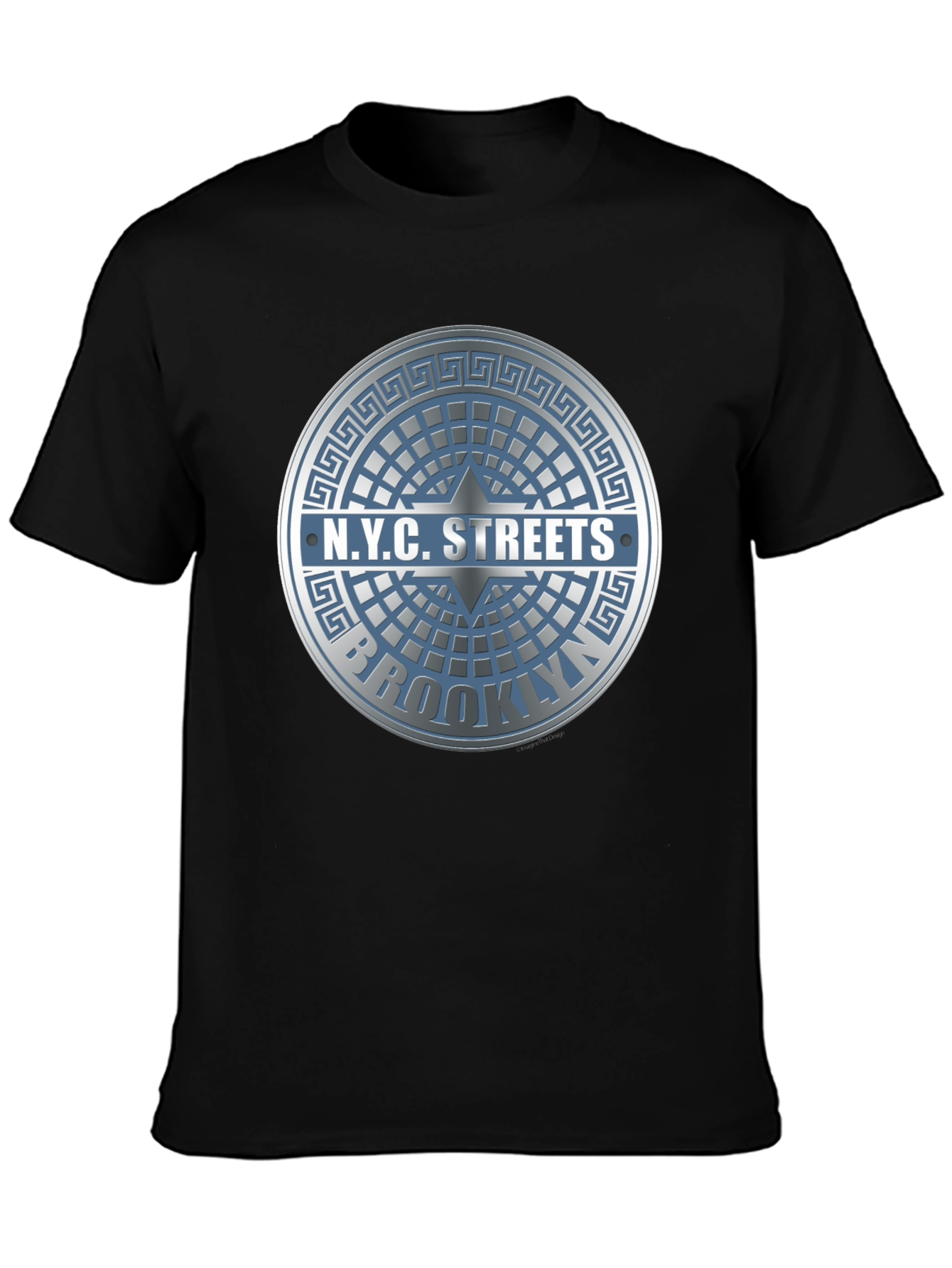 N.Y.C. Streets Brooklyn Graphic T-Shirt