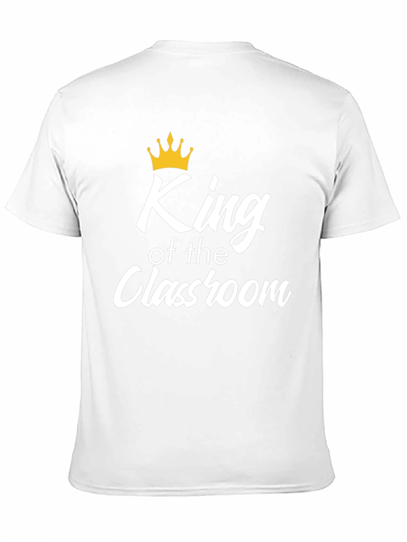King of the Classroom Graphic T-Shirt - Black