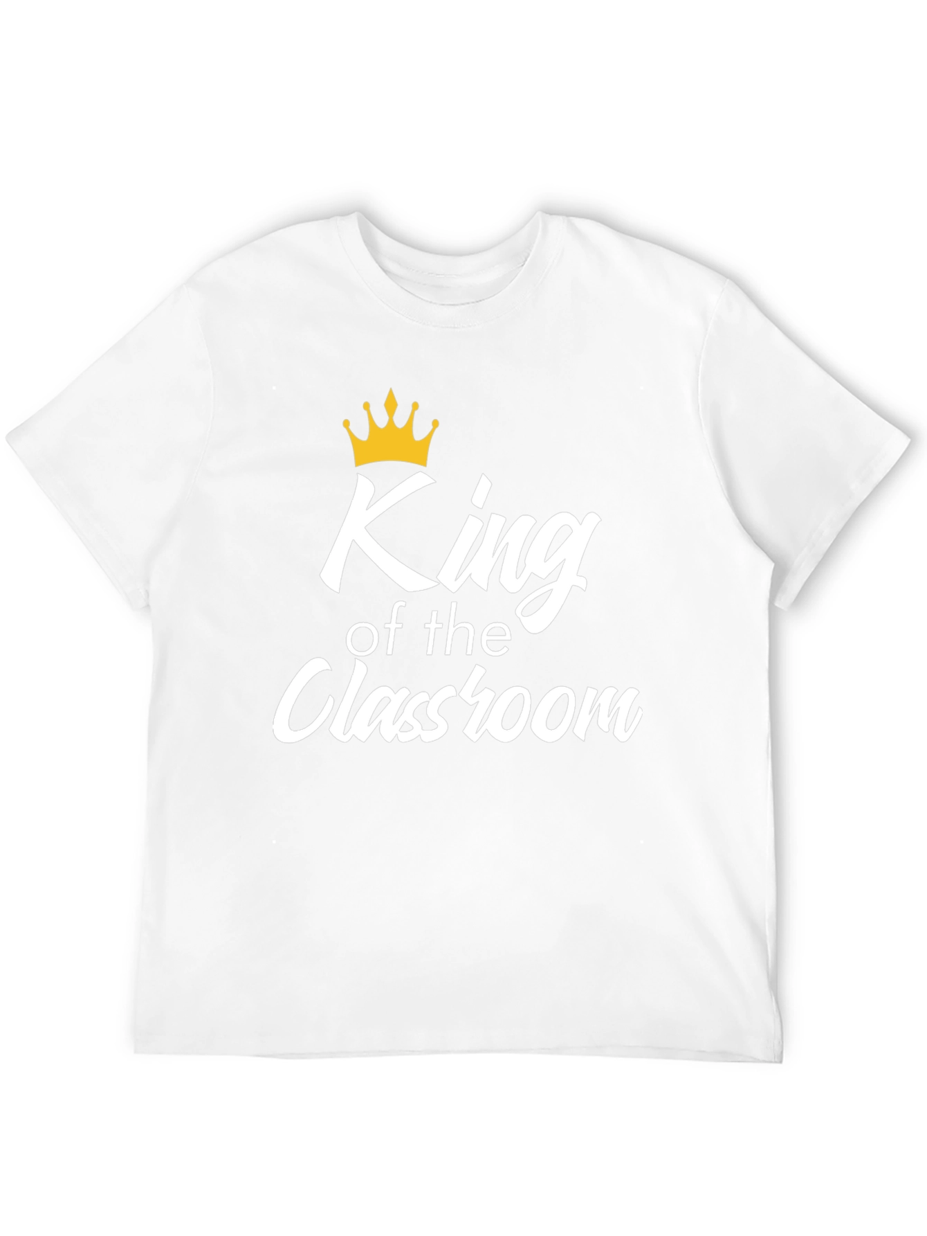 King of the Classroom Graphic T-Shirt - Black