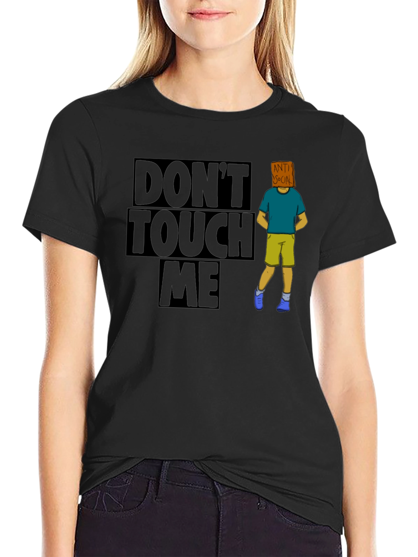 Dont Touch Me Anti Social T-Shirt