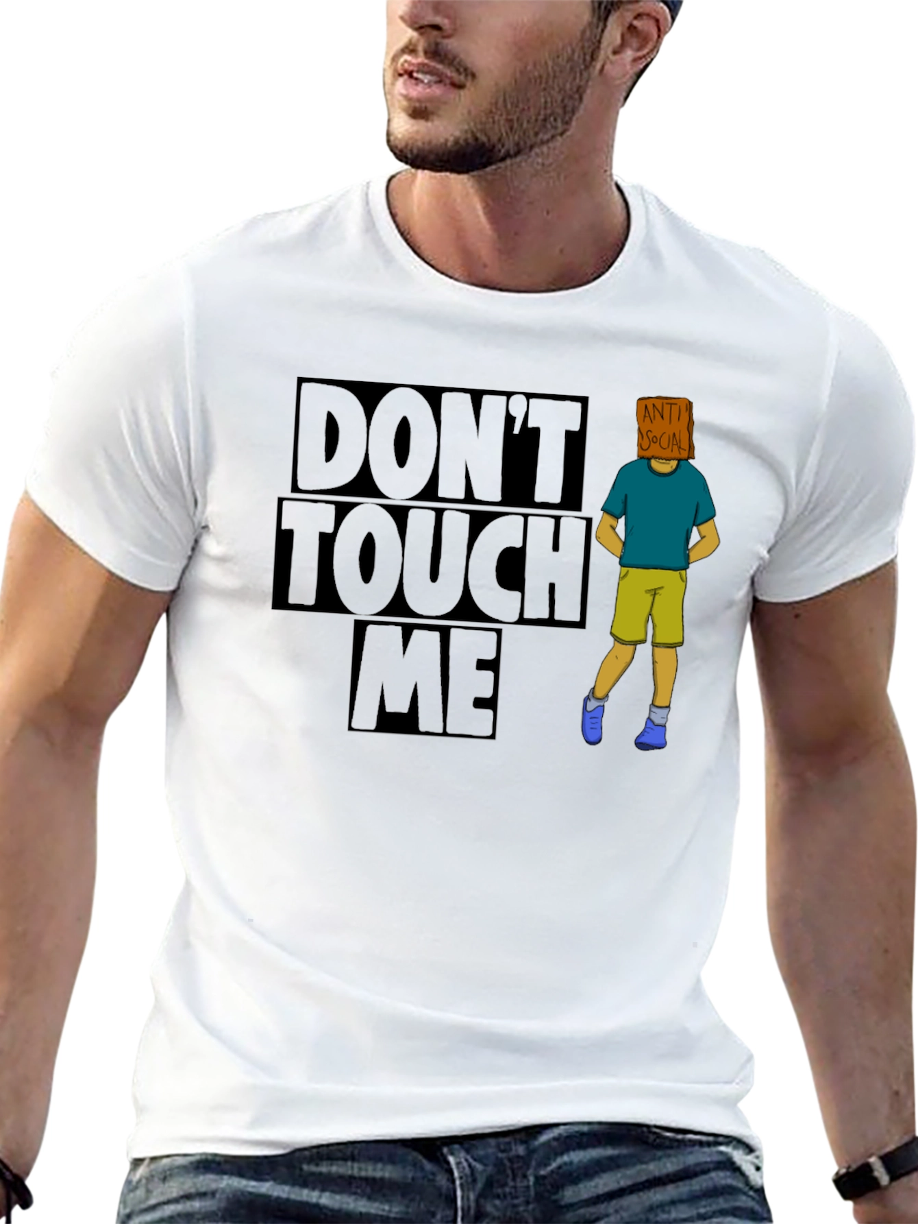Dont Touch Me Anti Social T-Shirt