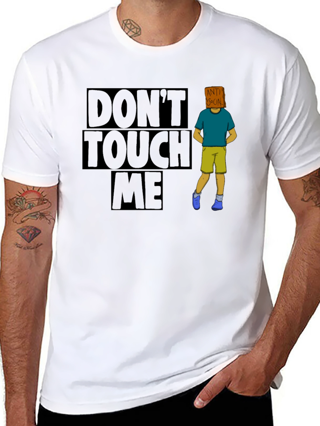 Dont Touch Me Anti Social T-Shirt