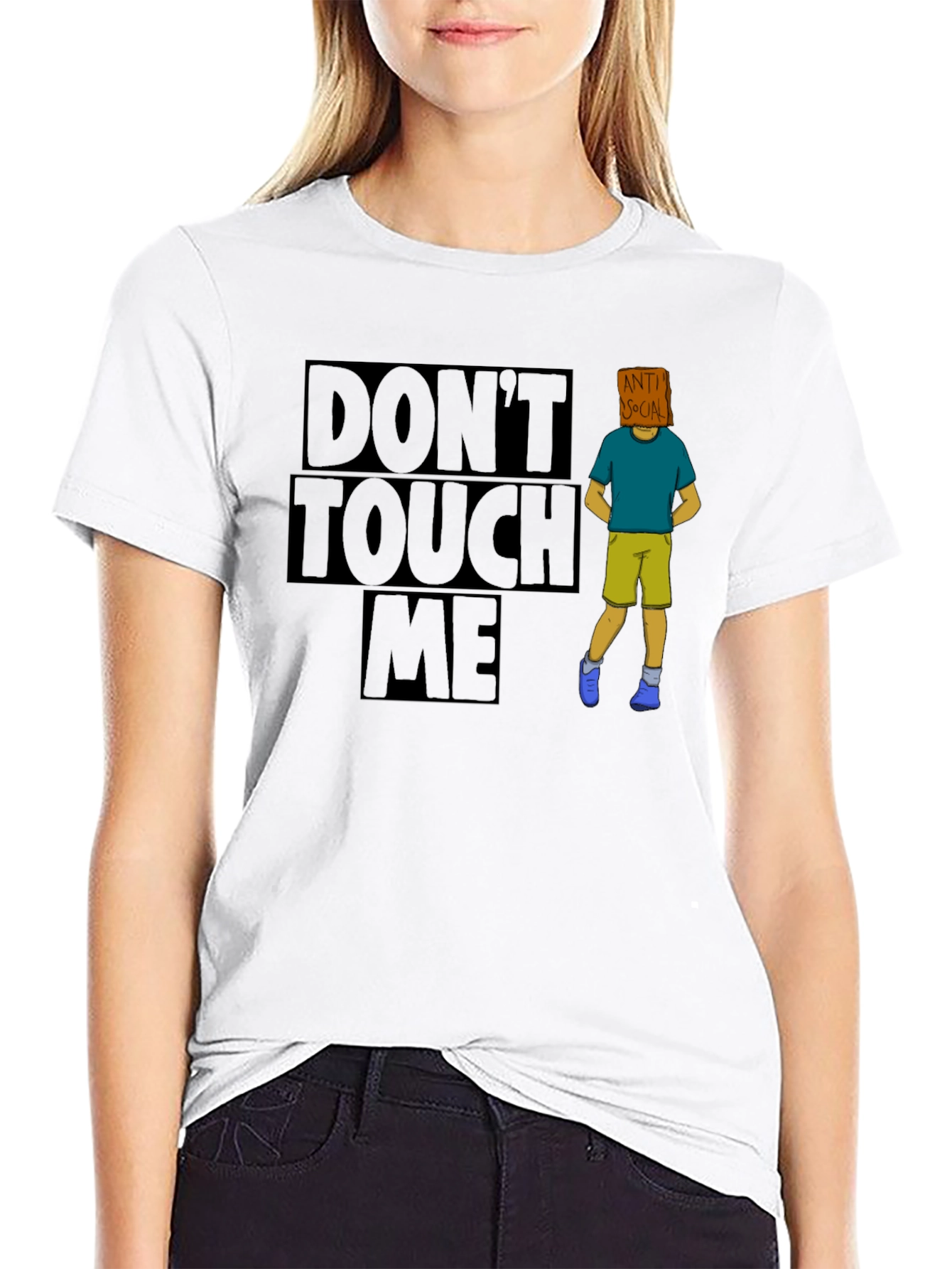 Dont Touch Me Anti Social T-Shirt